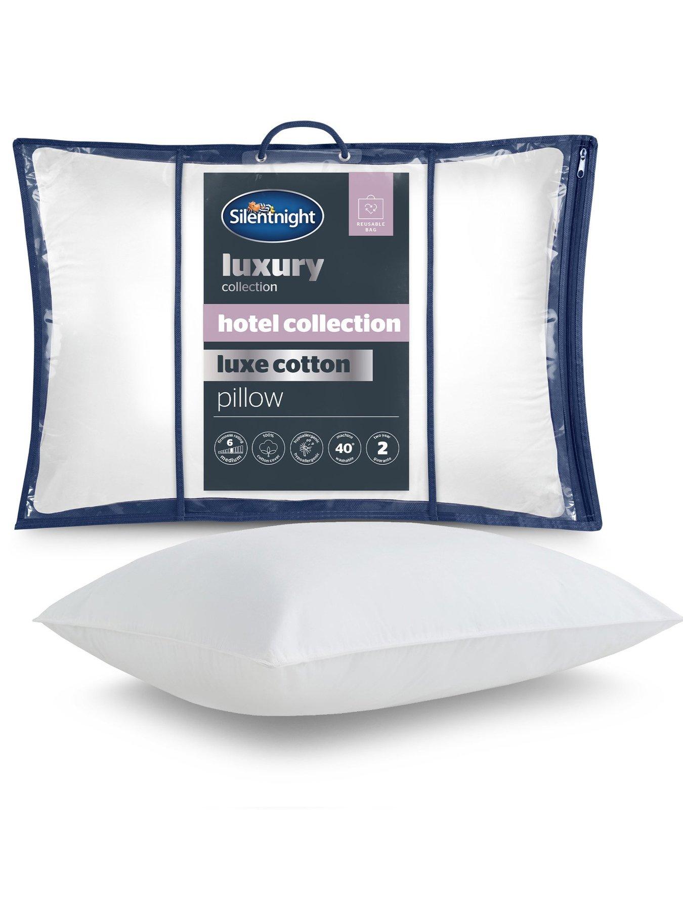 Silentnight Hotel Collection Luxe Cotton Pillow