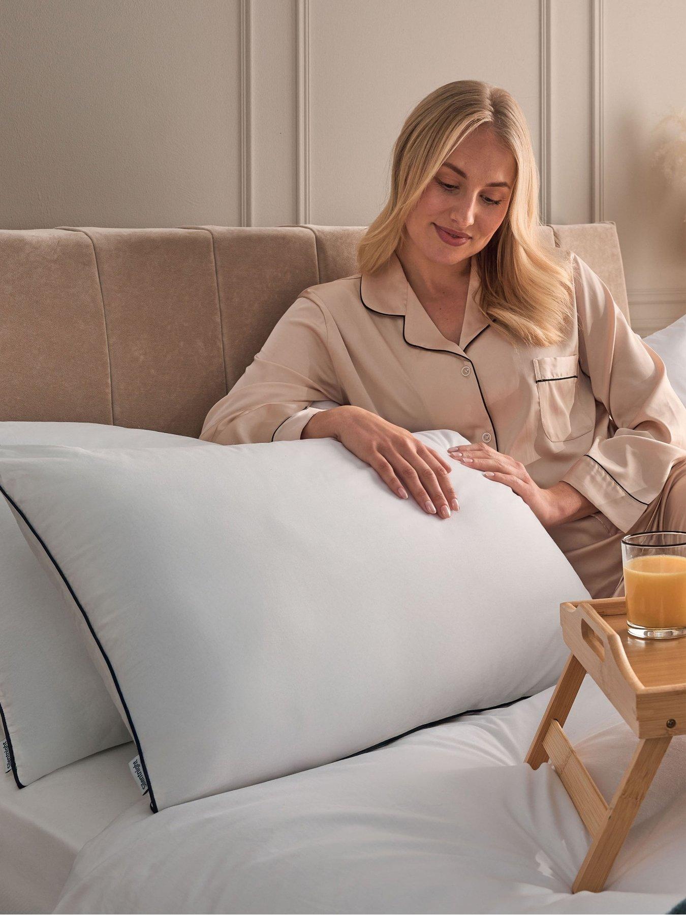 Image 4 of 6 of Silentnight Hotel Collection Cotton Pillow Pair - Pair