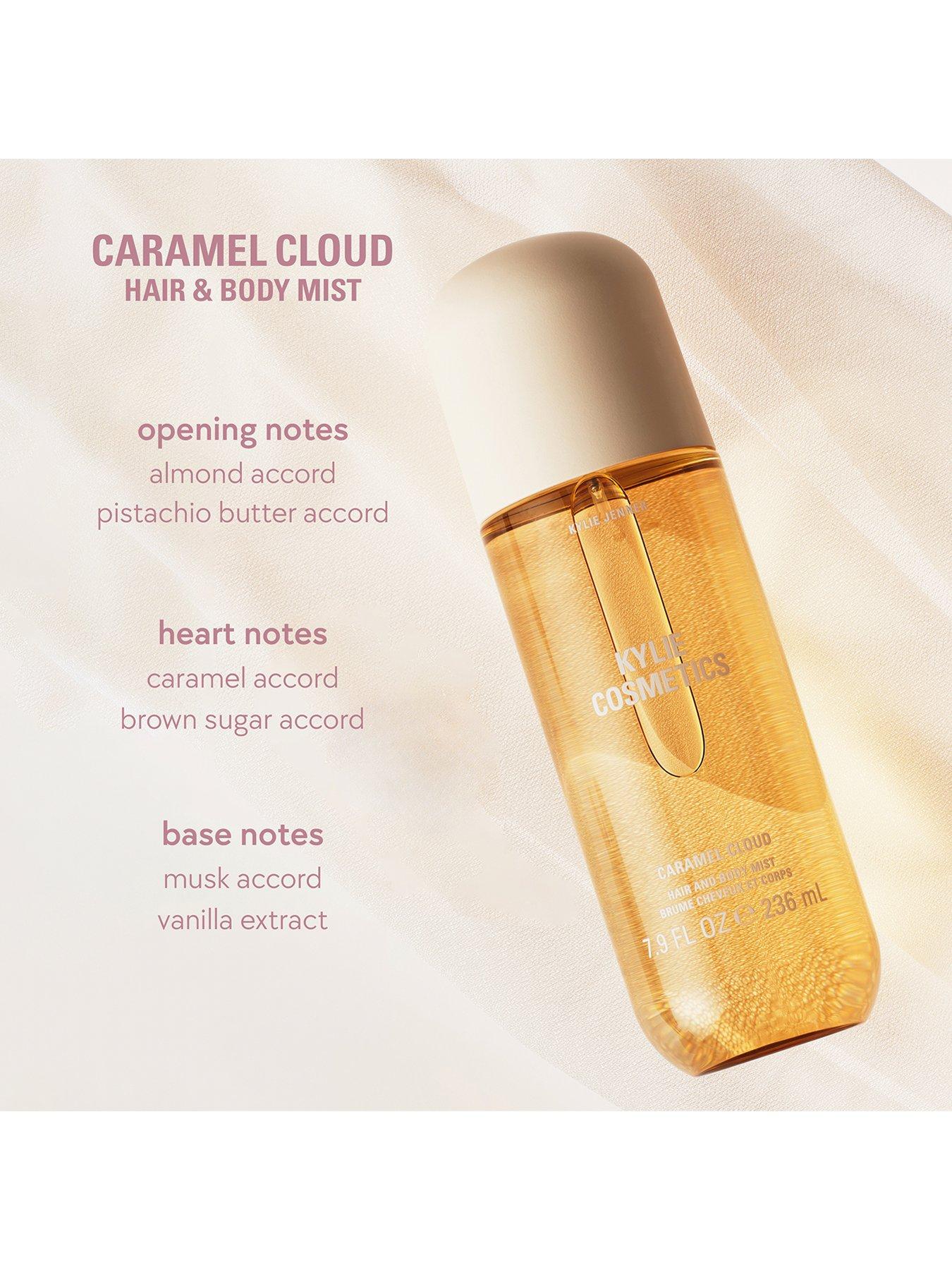 Image 3 of 7 of Kylie Cosmetics Caramel Cloud Hair &amp; Body Mist, 100ml