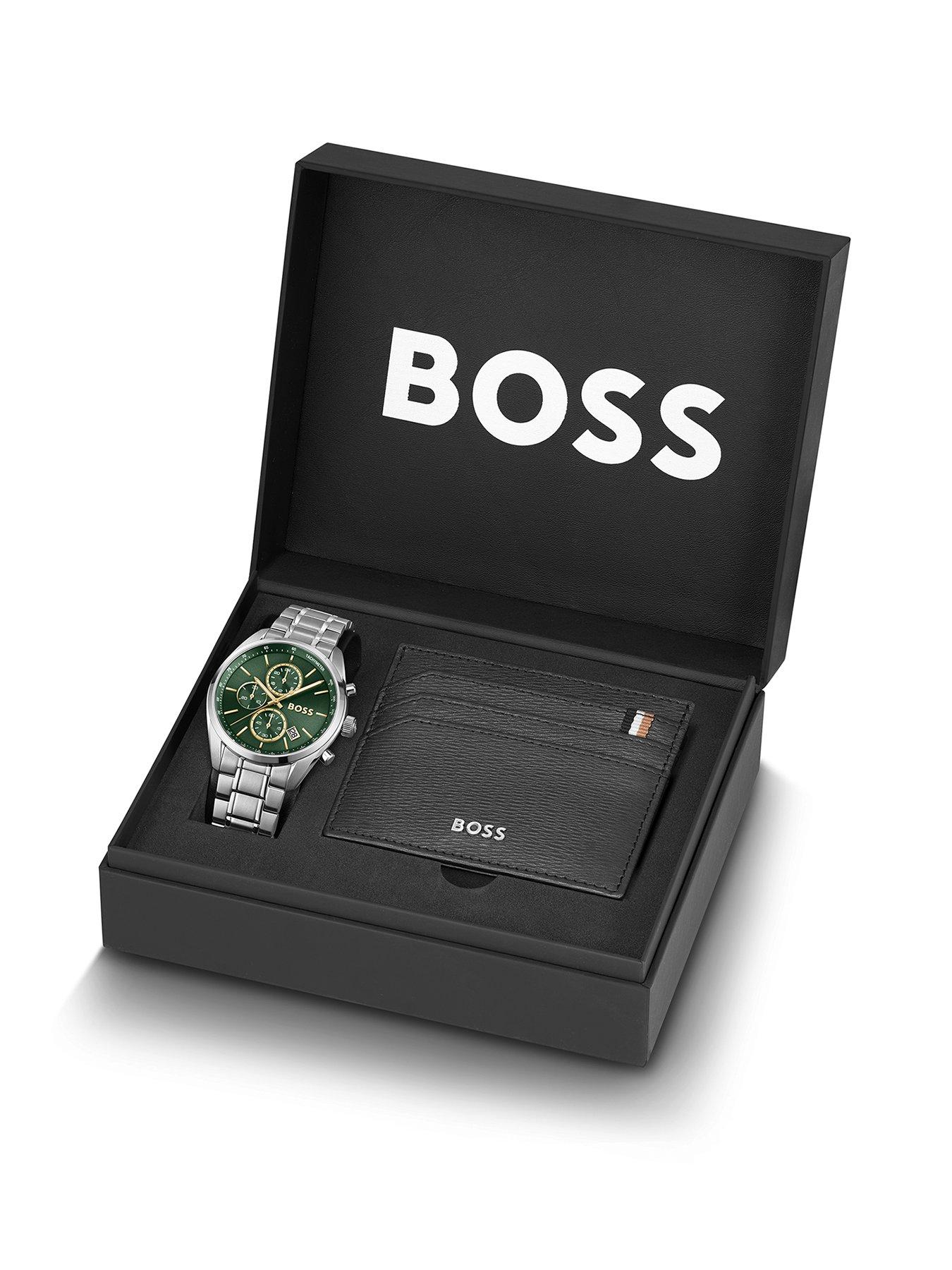 BOSS Gents BOSS Grand Prix Watch and Cardholder Giftset