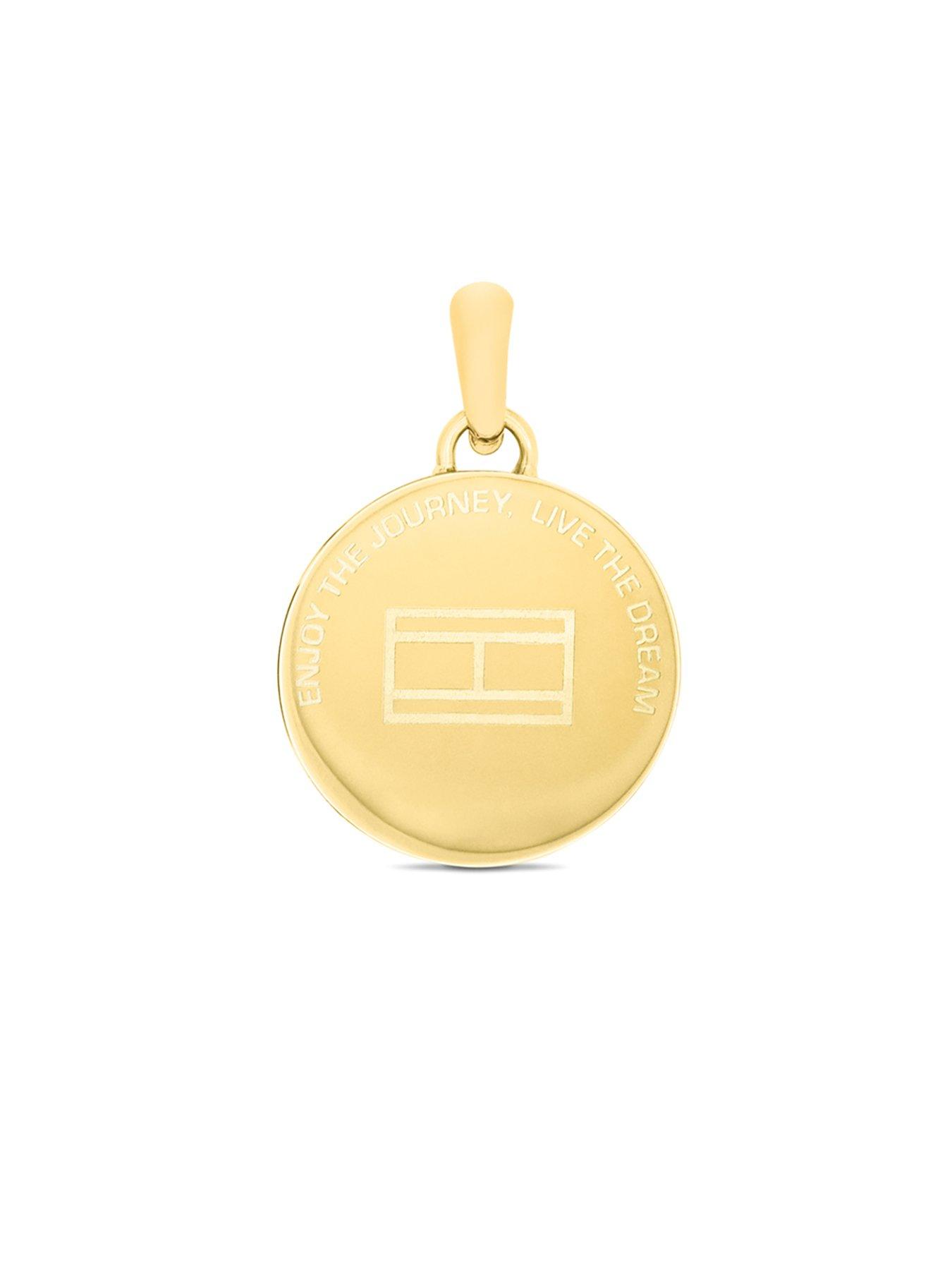 Image 2 of 3 of Tommy Hilfiger Men's Gold Plated Pendant Necklace