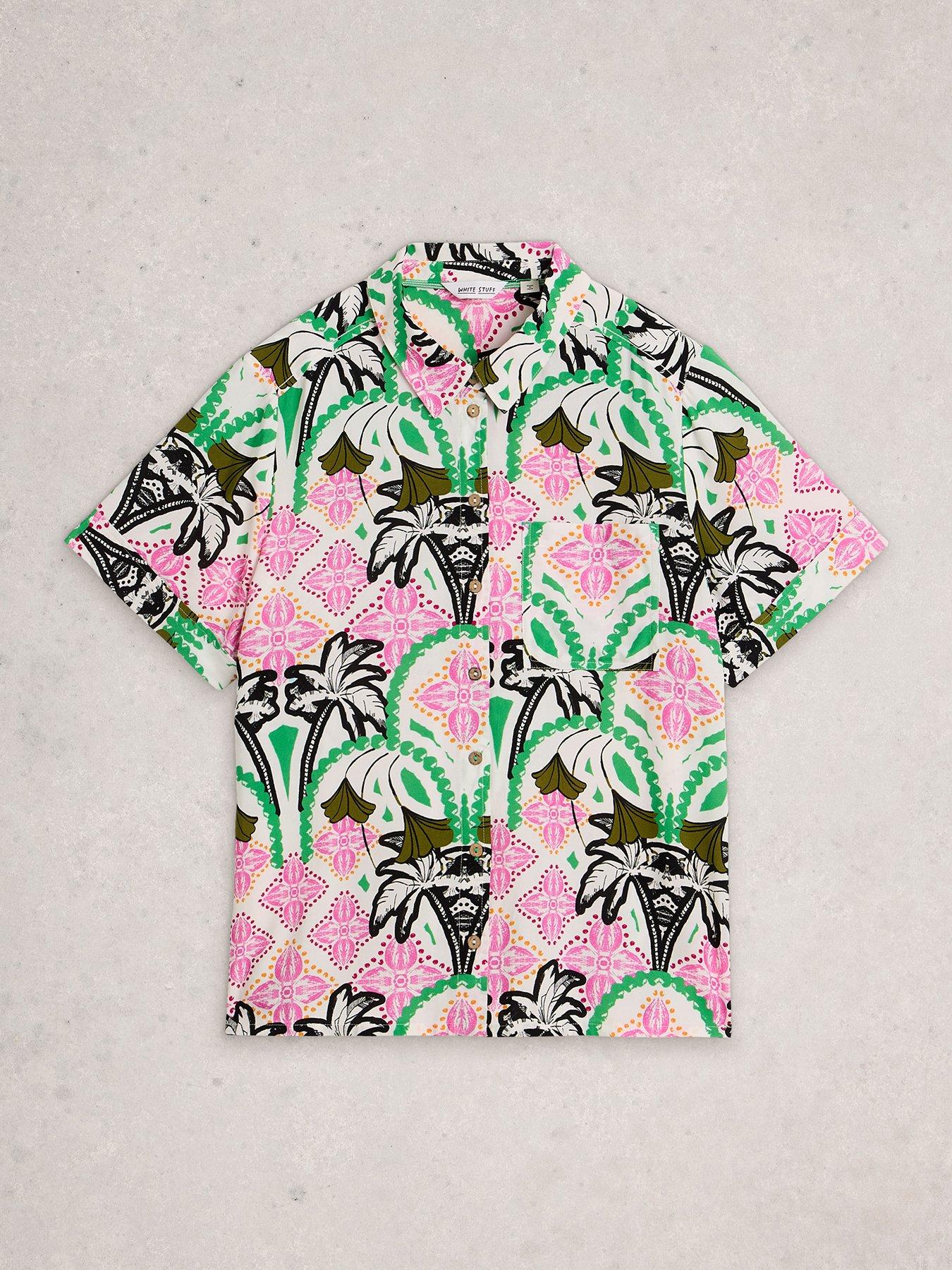 Image 5 of 5 of White Stuff Florence Beach Shirt - Multi