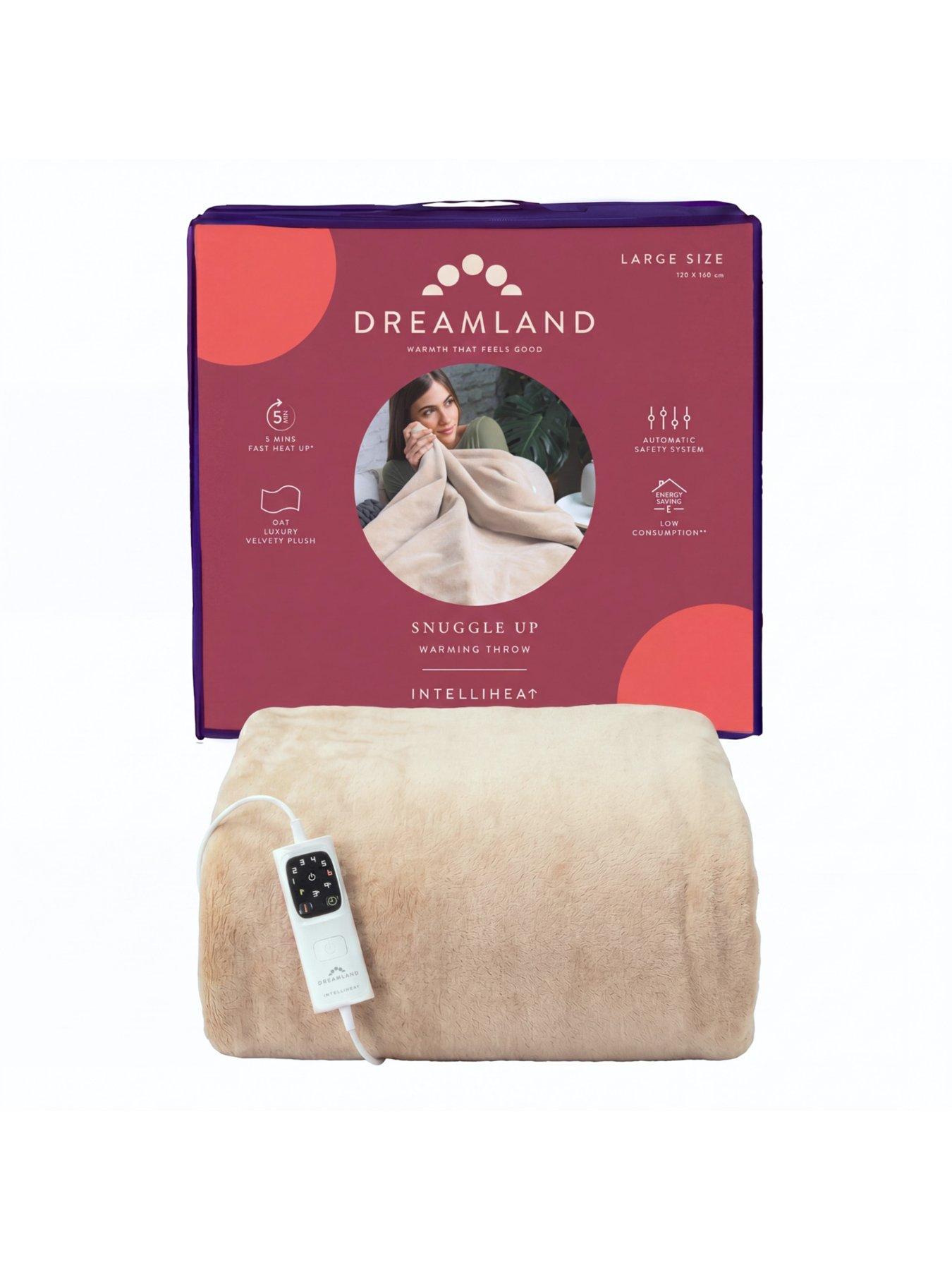 Image 3 of 4 of Dreamland Snuggle Up Warming Large Vanilla Latte Throw 120x160cm