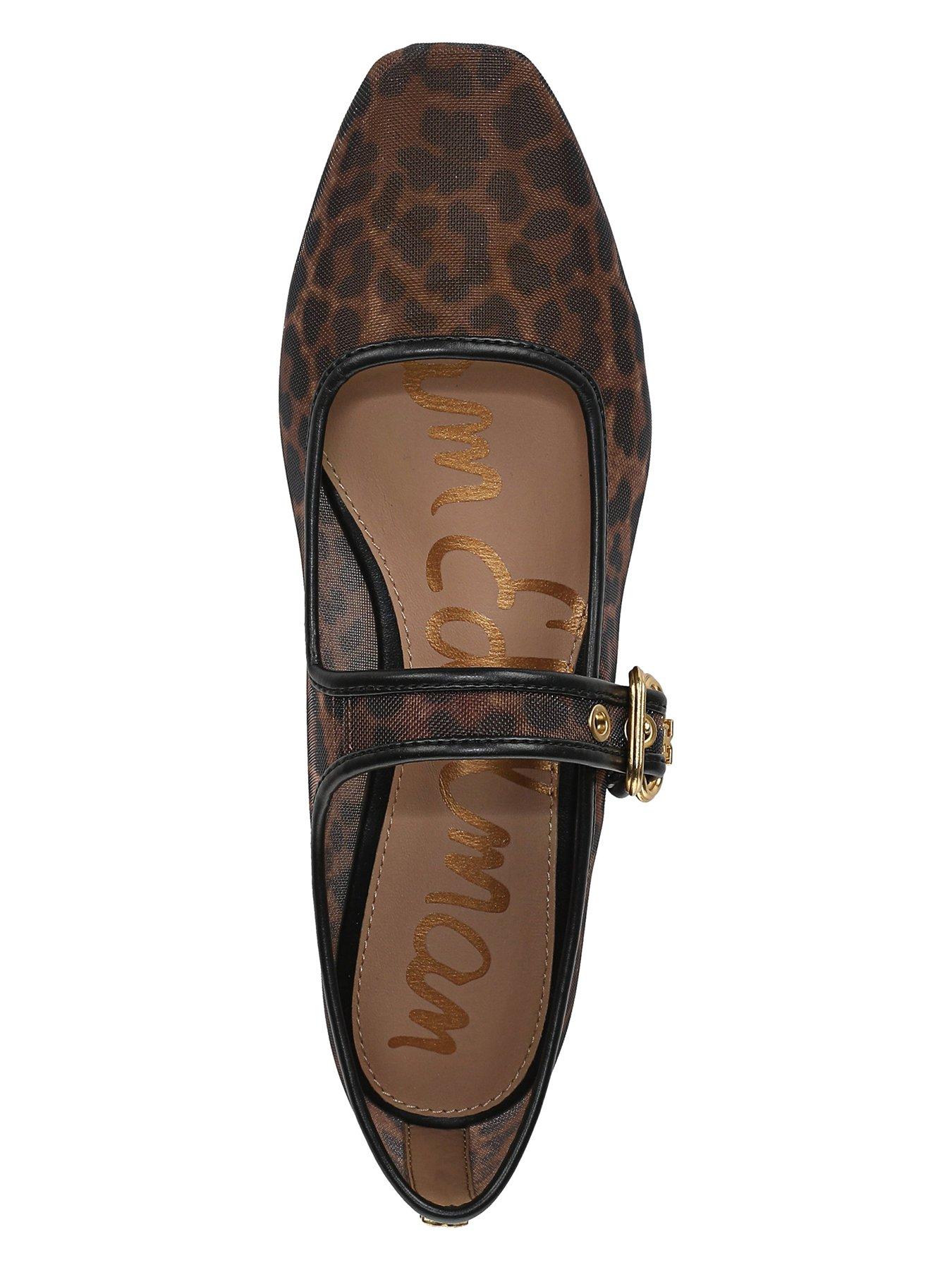 Image 5 of 7 of SAM EDELMAN Michaela Mesh Mary Jane Pump - Leopard Print