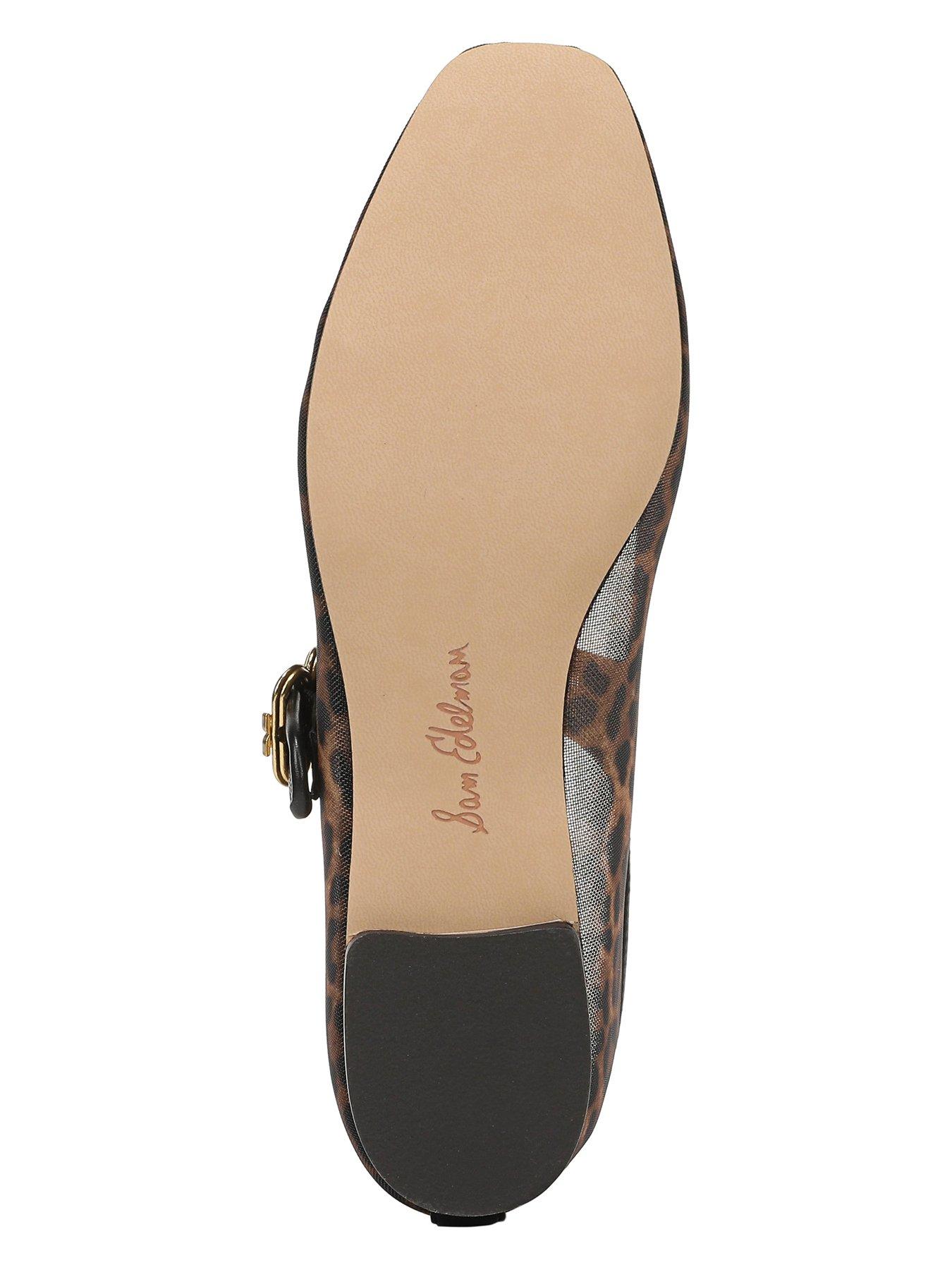 Image 6 of 7 of SAM EDELMAN Michaela Mesh Mary Jane Pump - Leopard Print