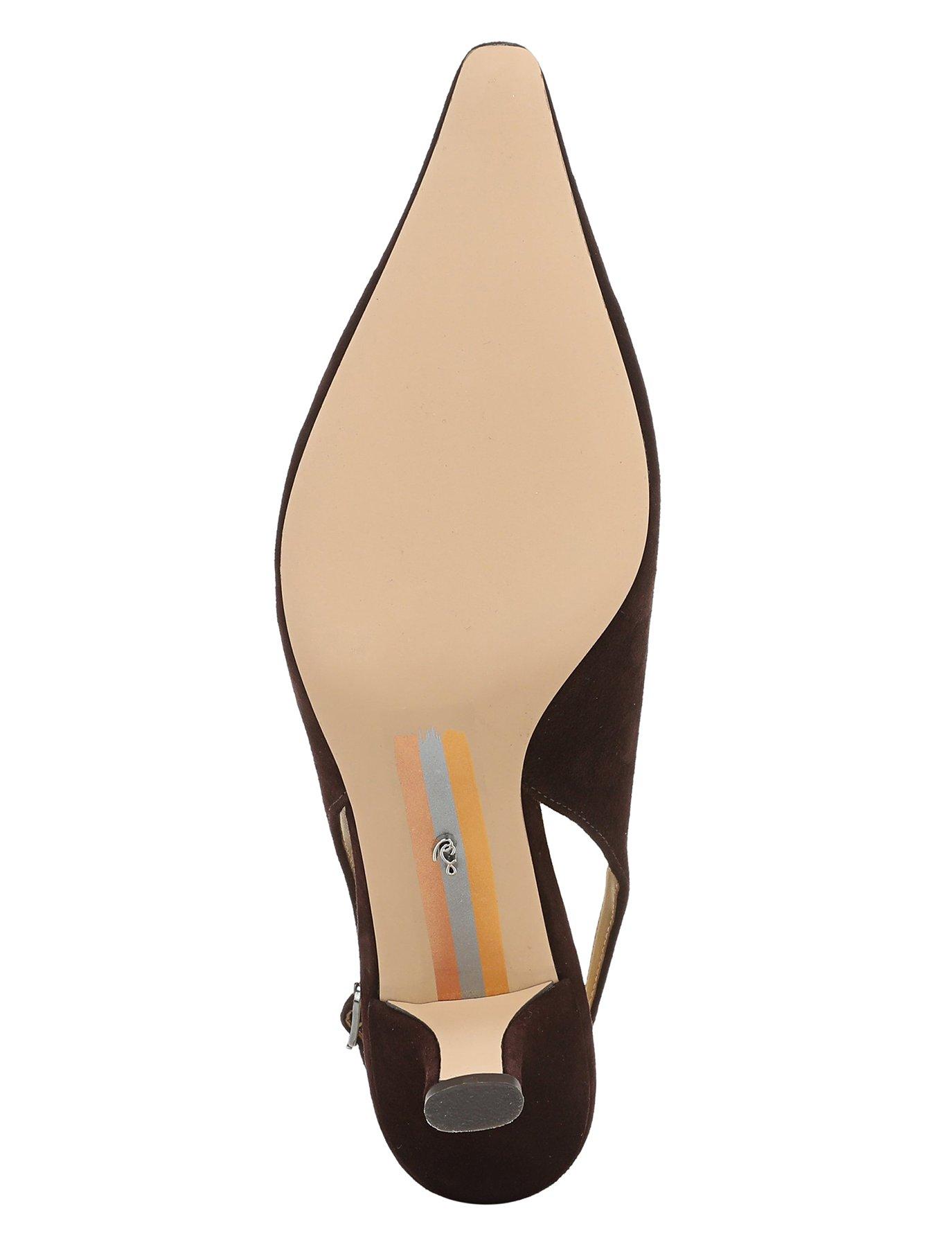 Image 5 of 5 of SAM EDELMAN Bianka Sling Back Heeled Pump - Brown
