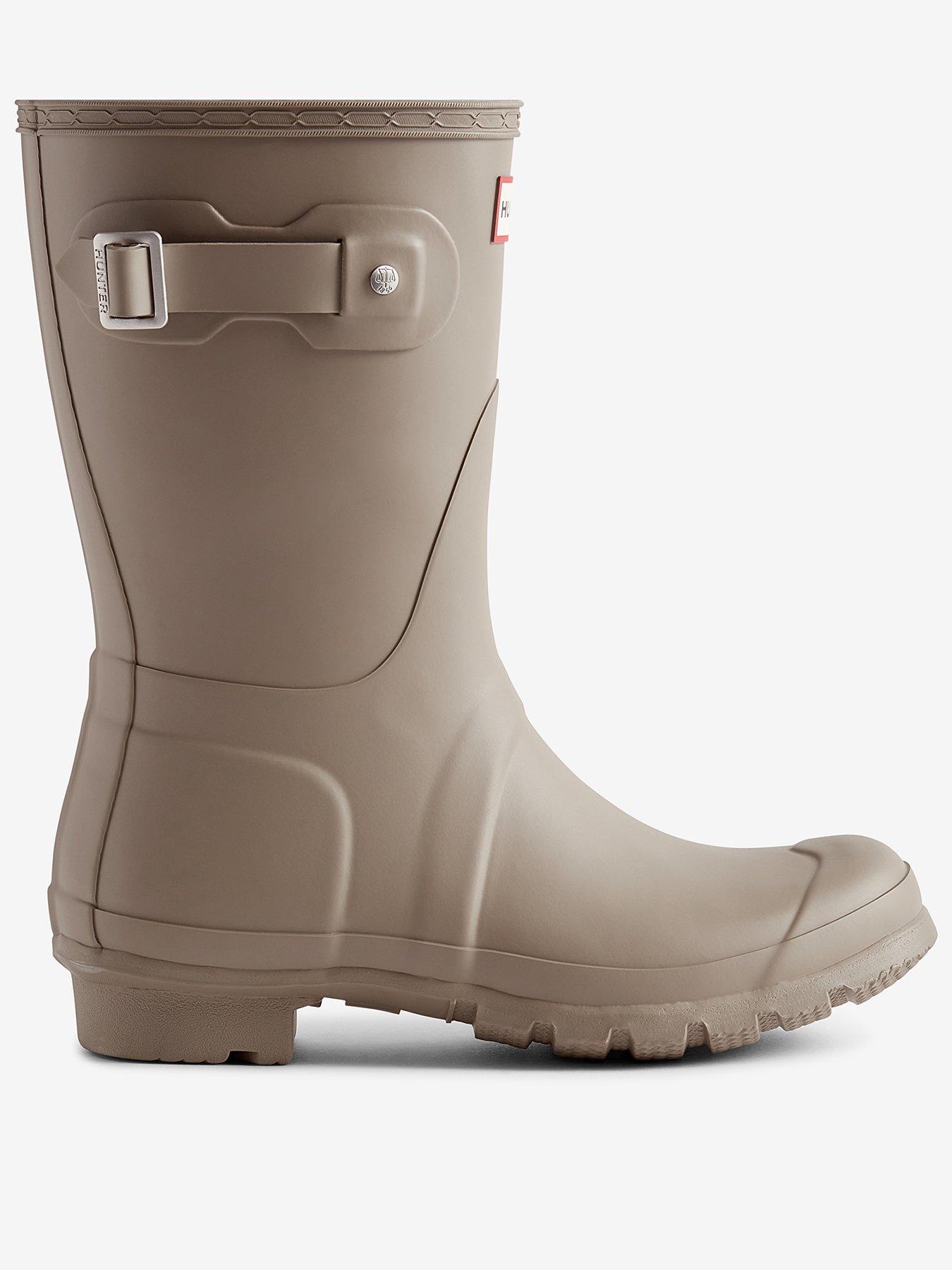 Image 1 of 4 of Hunter Womens Original Short Boot - Beige