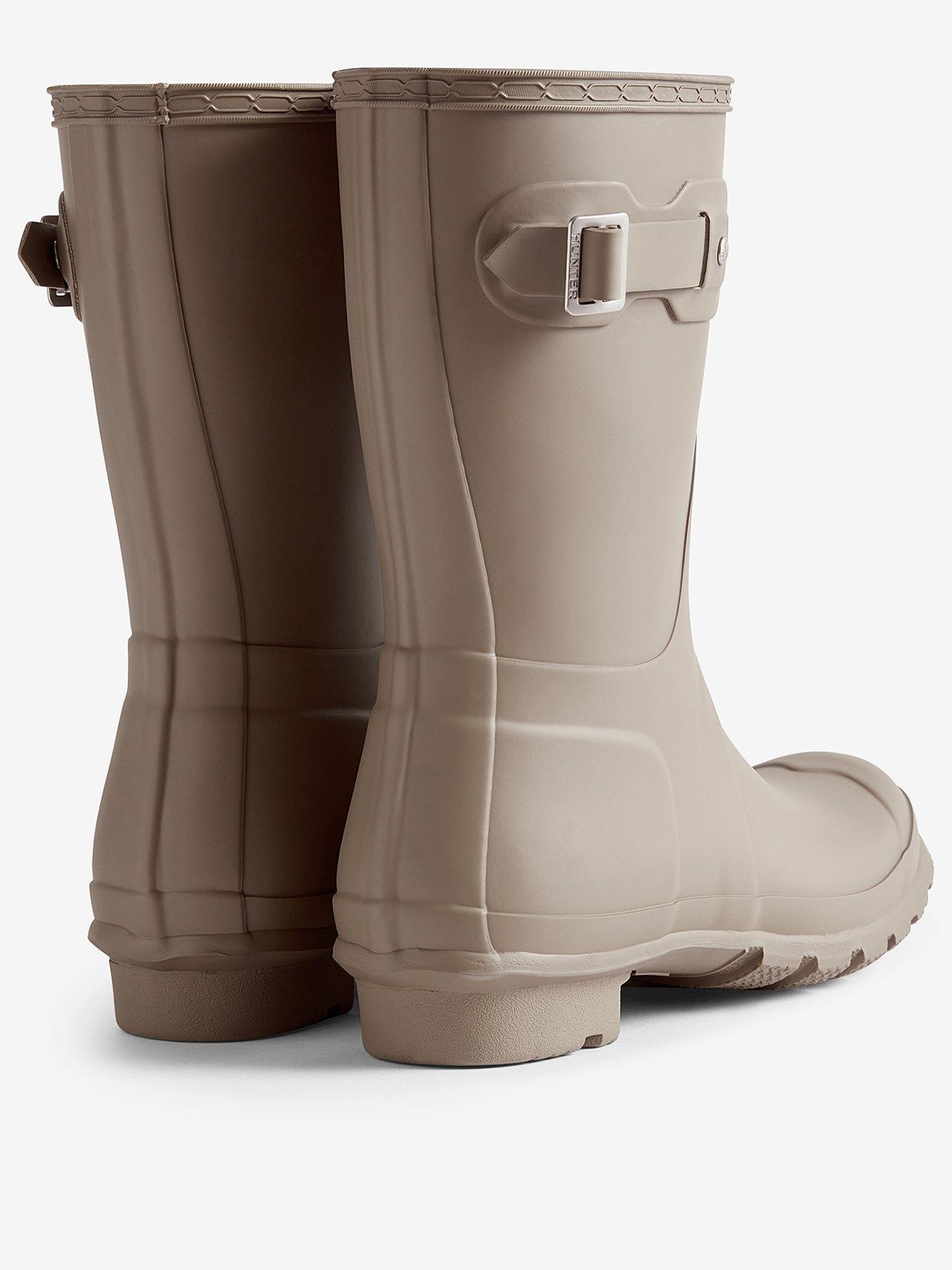 Image 3 of 4 of Hunter Womens Original Short Boot - Beige