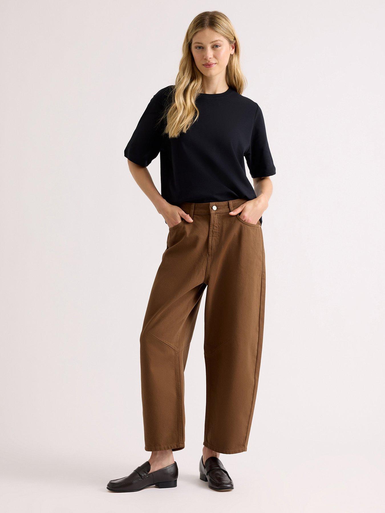 Albaray Barrel Jean Chocolate