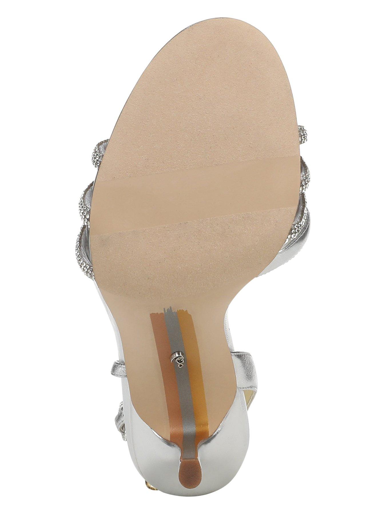 Image 5 of 6 of SAM EDELMAN Charli Glam Heeled Sandal - Silver