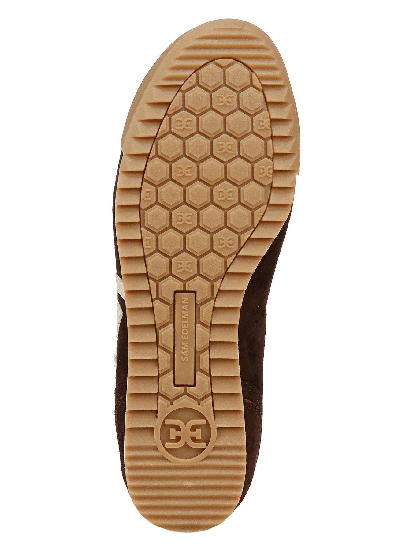 Image 5 of 5 of SAM EDELMAN Ivey Lace Up Trainer - Brown