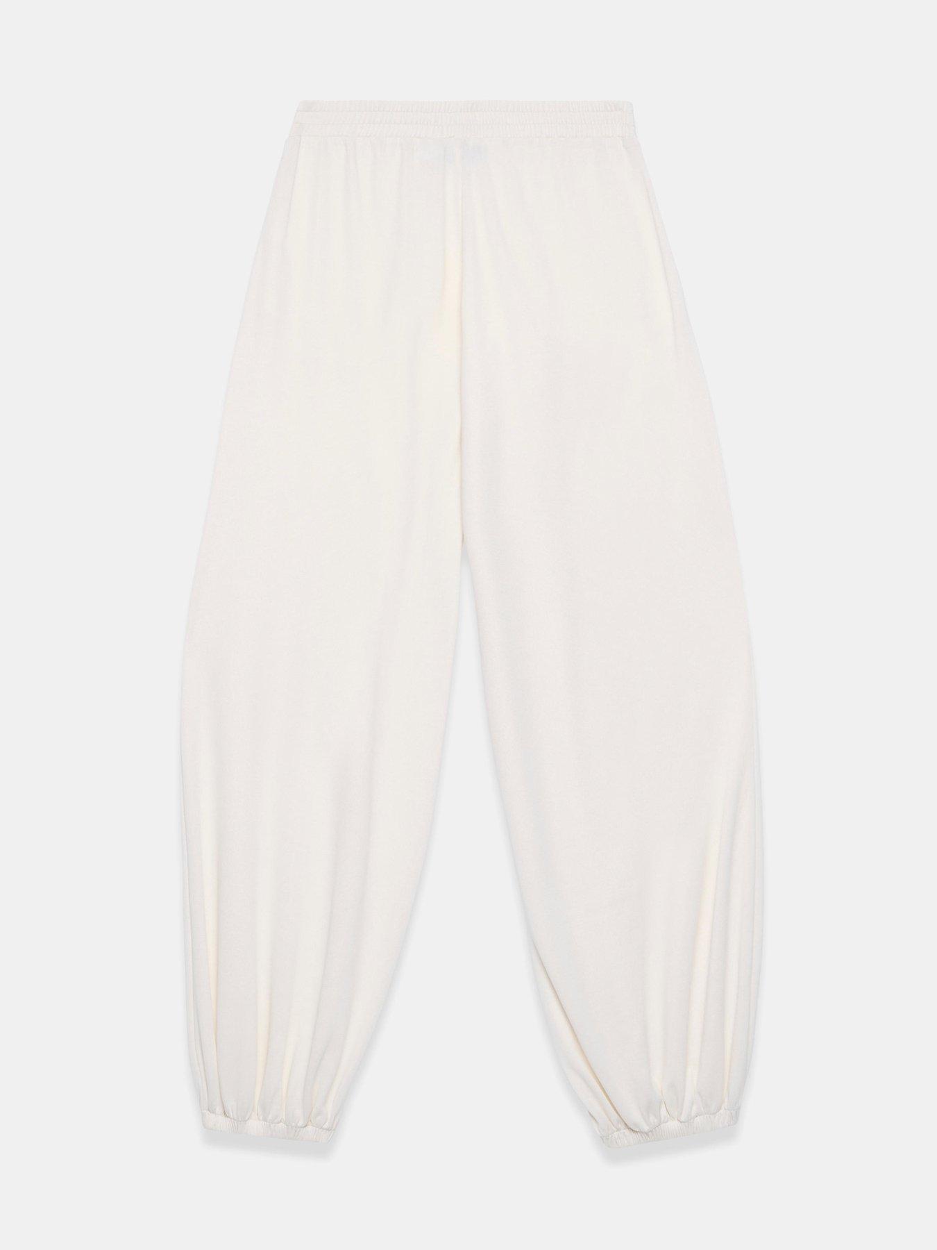 Image 6 of 6 of Mint Velvet Jersey Balloon Trousers - Cream