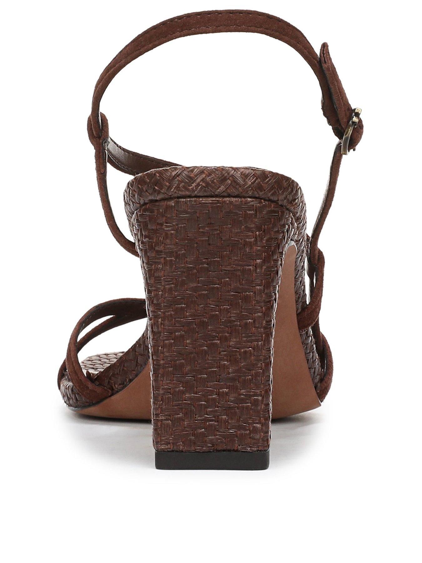 Image 3 of 5 of SAM EDELMAN Elissa Strappy Heel Sandal  - Brown