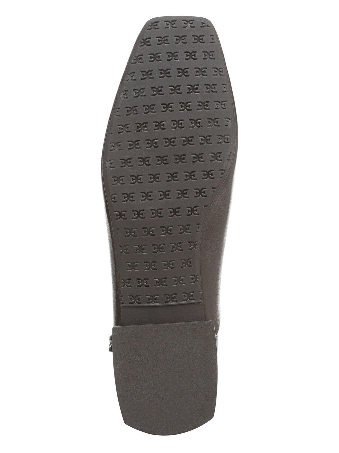 Image 5 of 5 of SAM EDELMAN Kasey Block Heel Square Toe Pump - Brown