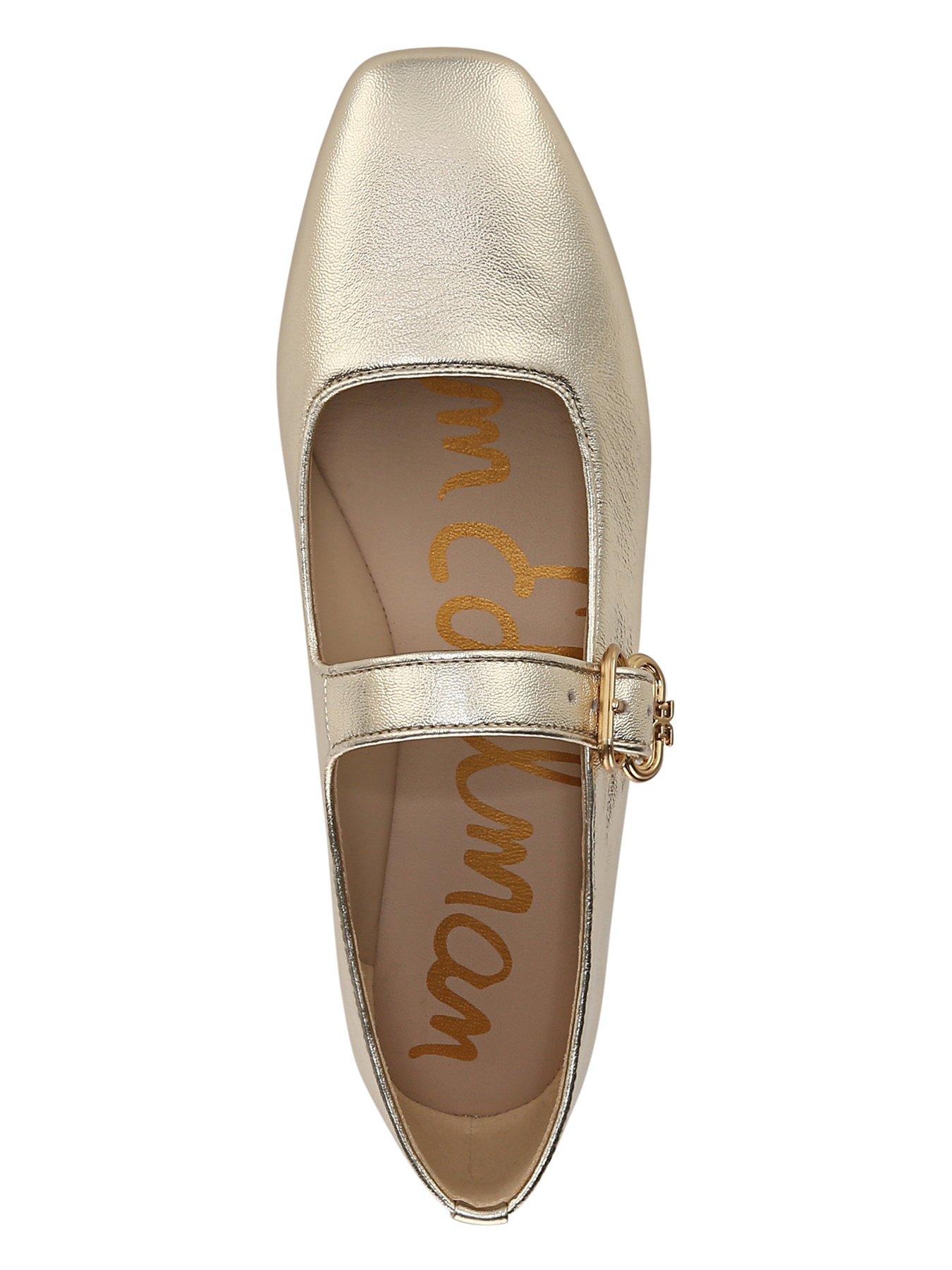 Image 4 of 5 of SAM EDELMAN Michaela Mary Jane Pump - Gold