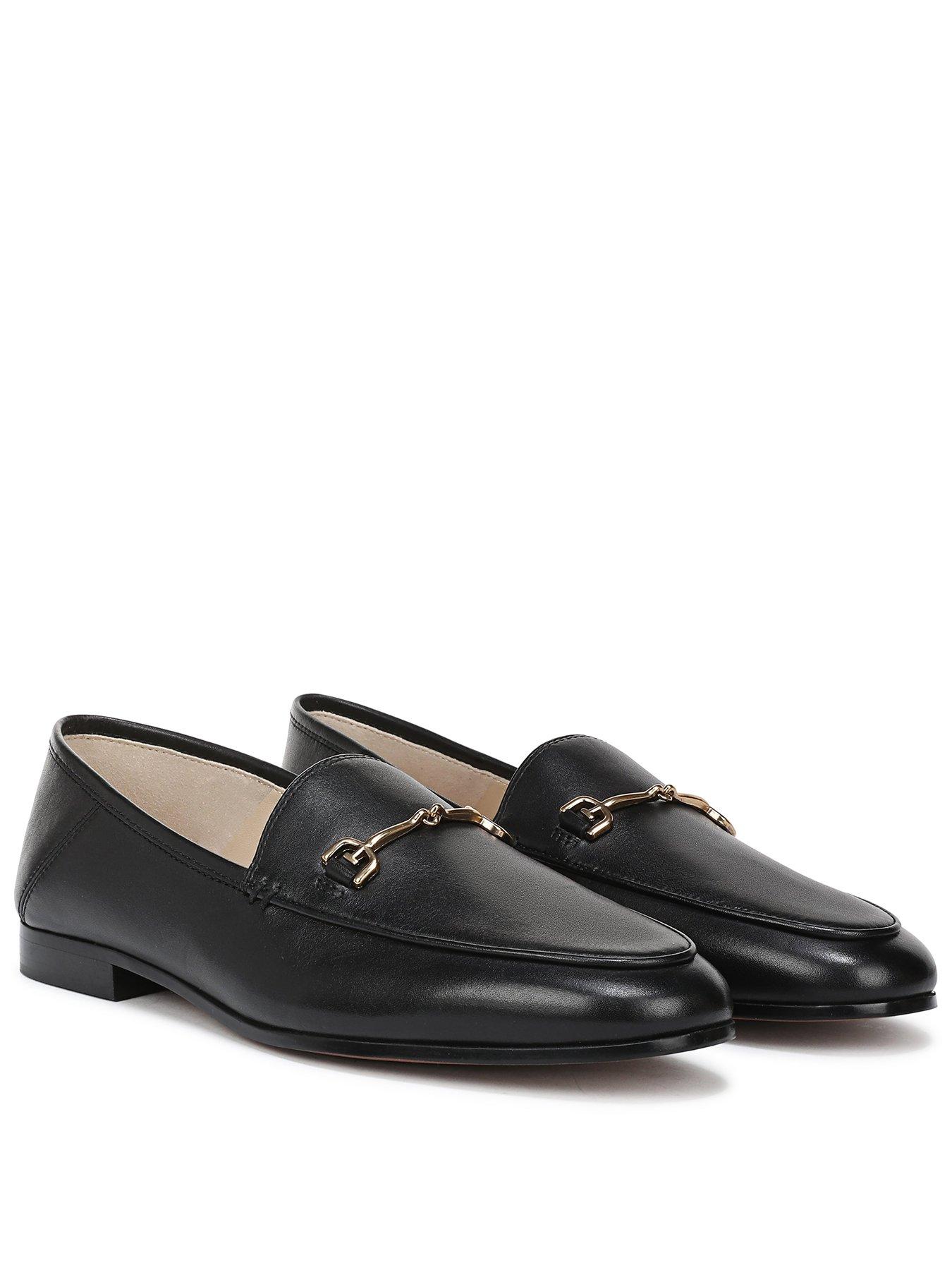 SAM EDELMAN Loraine Leather Loafer - Black