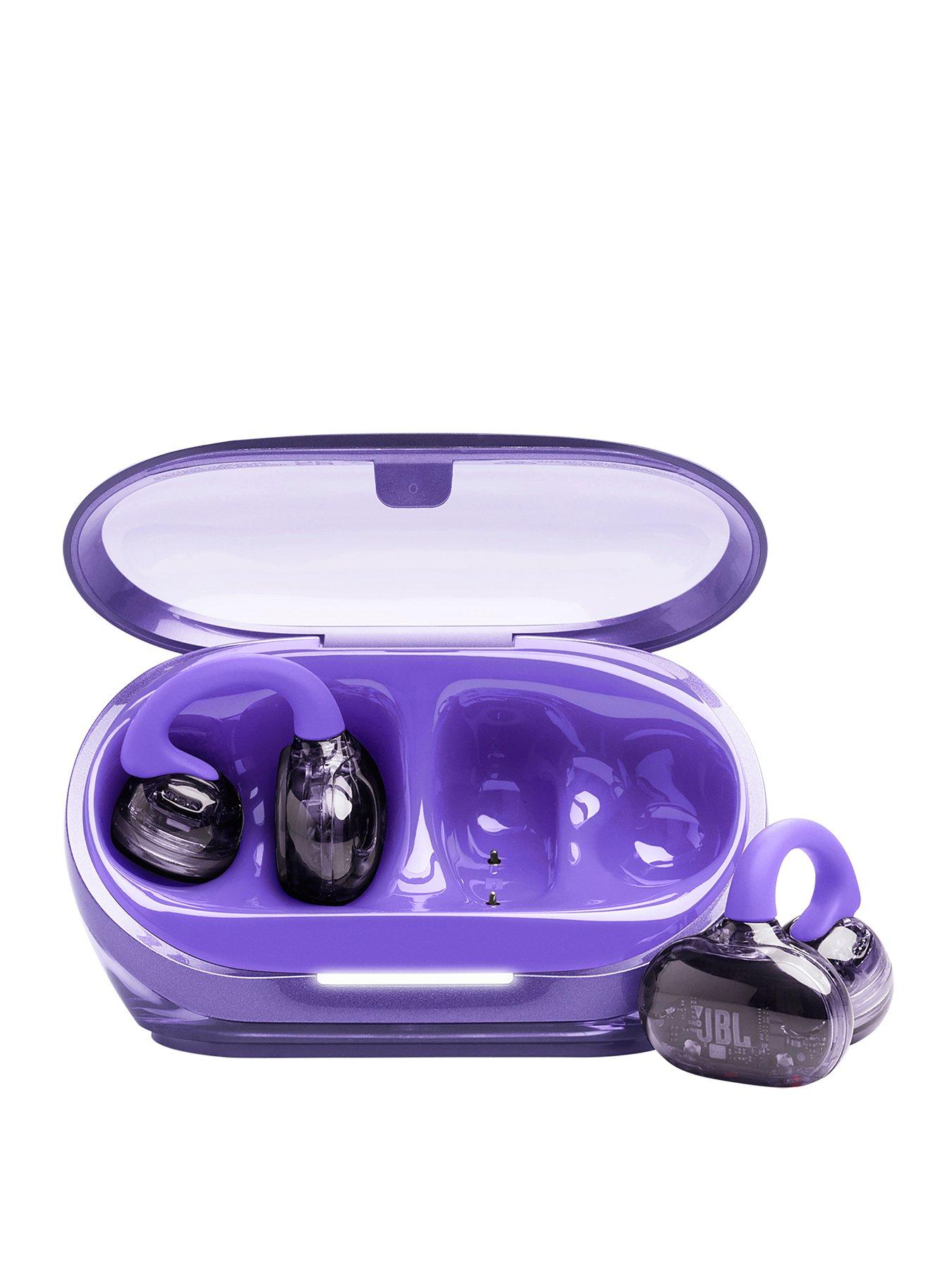 JBL Soundgear Clips - True Wireless Open Sound, 2 mic, IP54, Ghost Purple