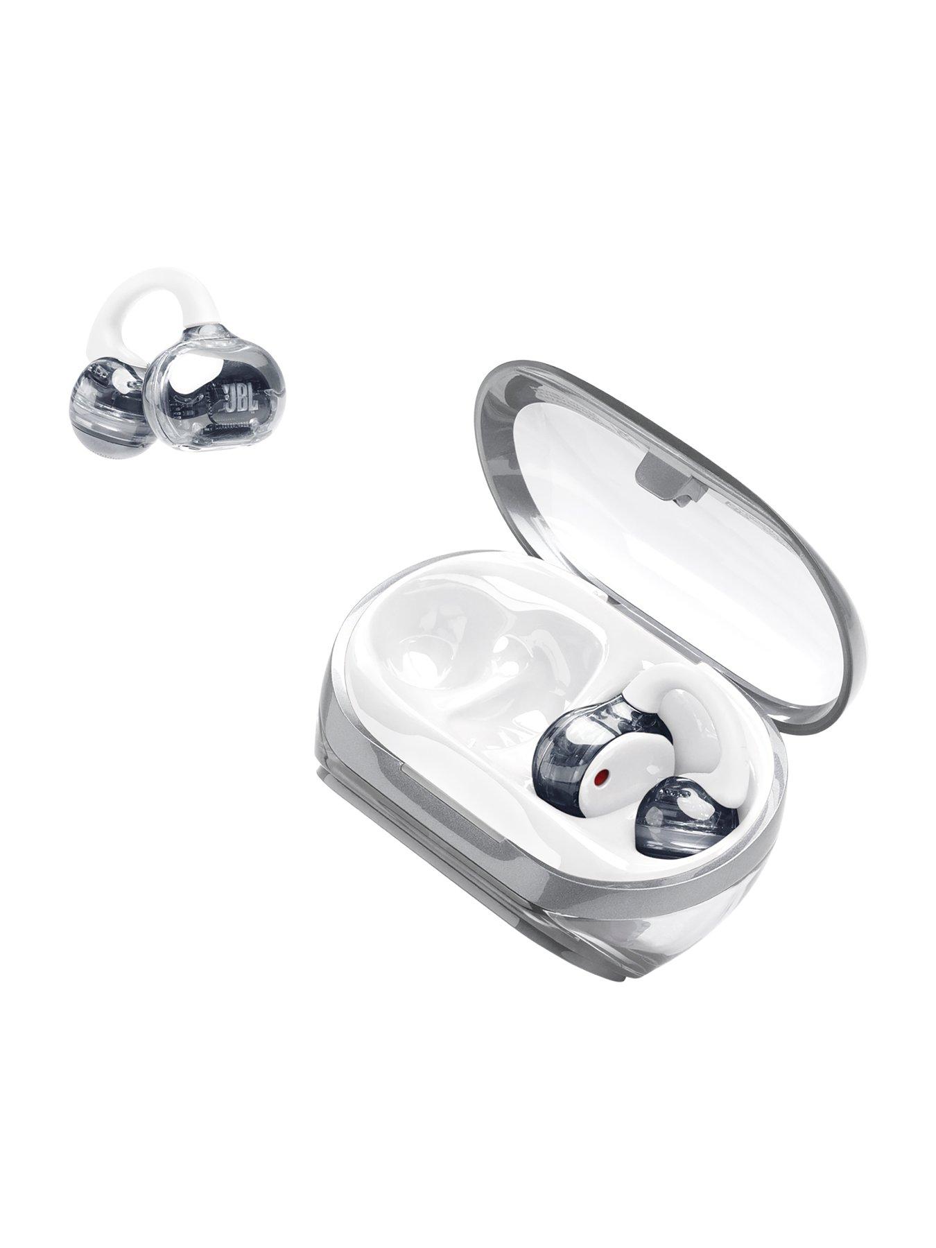Image 2 of 7 of JBL Soundgear Clips - True Wireless Open Sound, 2 mic, IP54, Ghost White