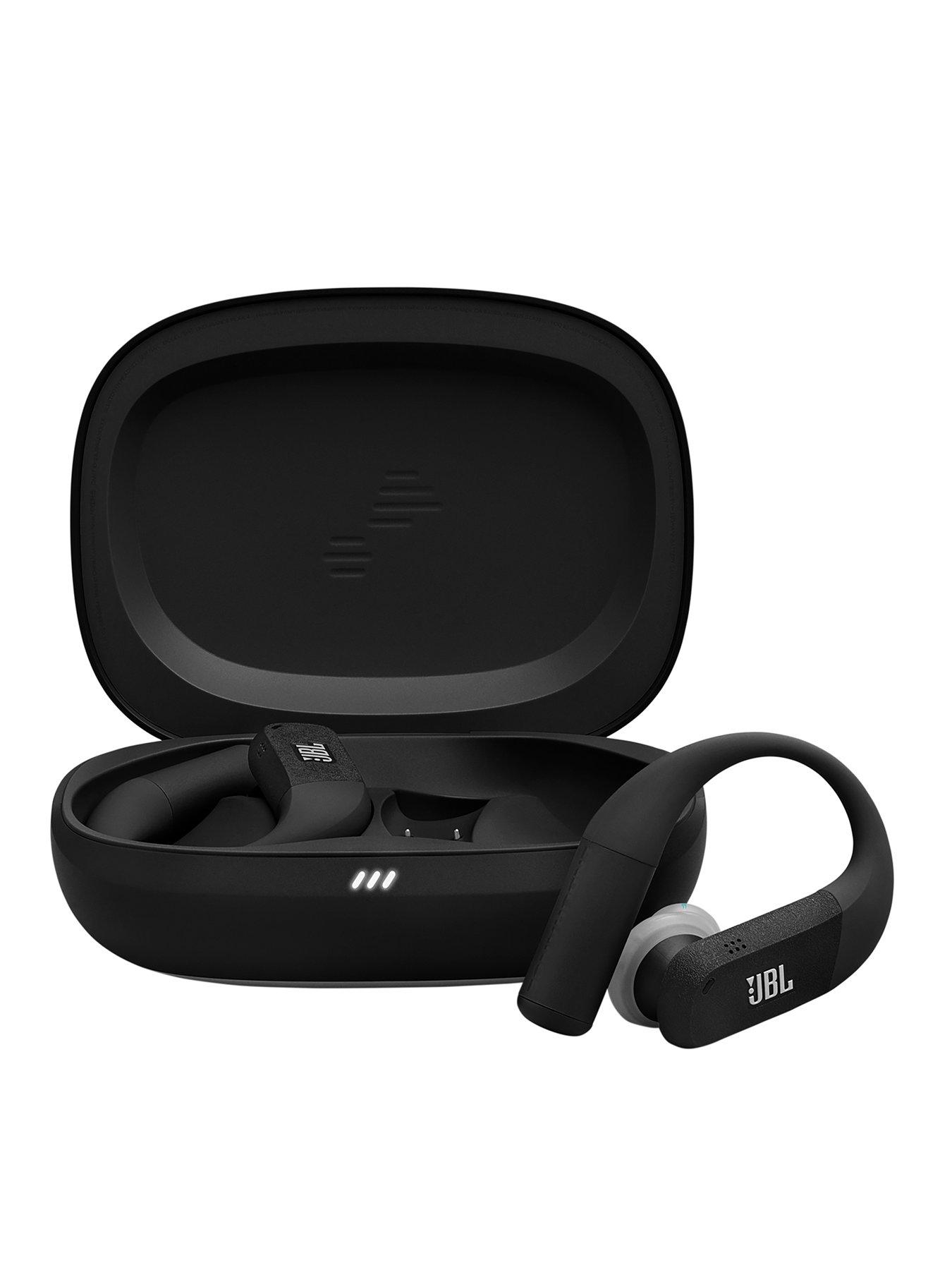 JBL JBL Endurance PEAK 4 - True Wireless Sport Earbuds: Powerhook / IP68 / Smart Ambient, Black and Grey