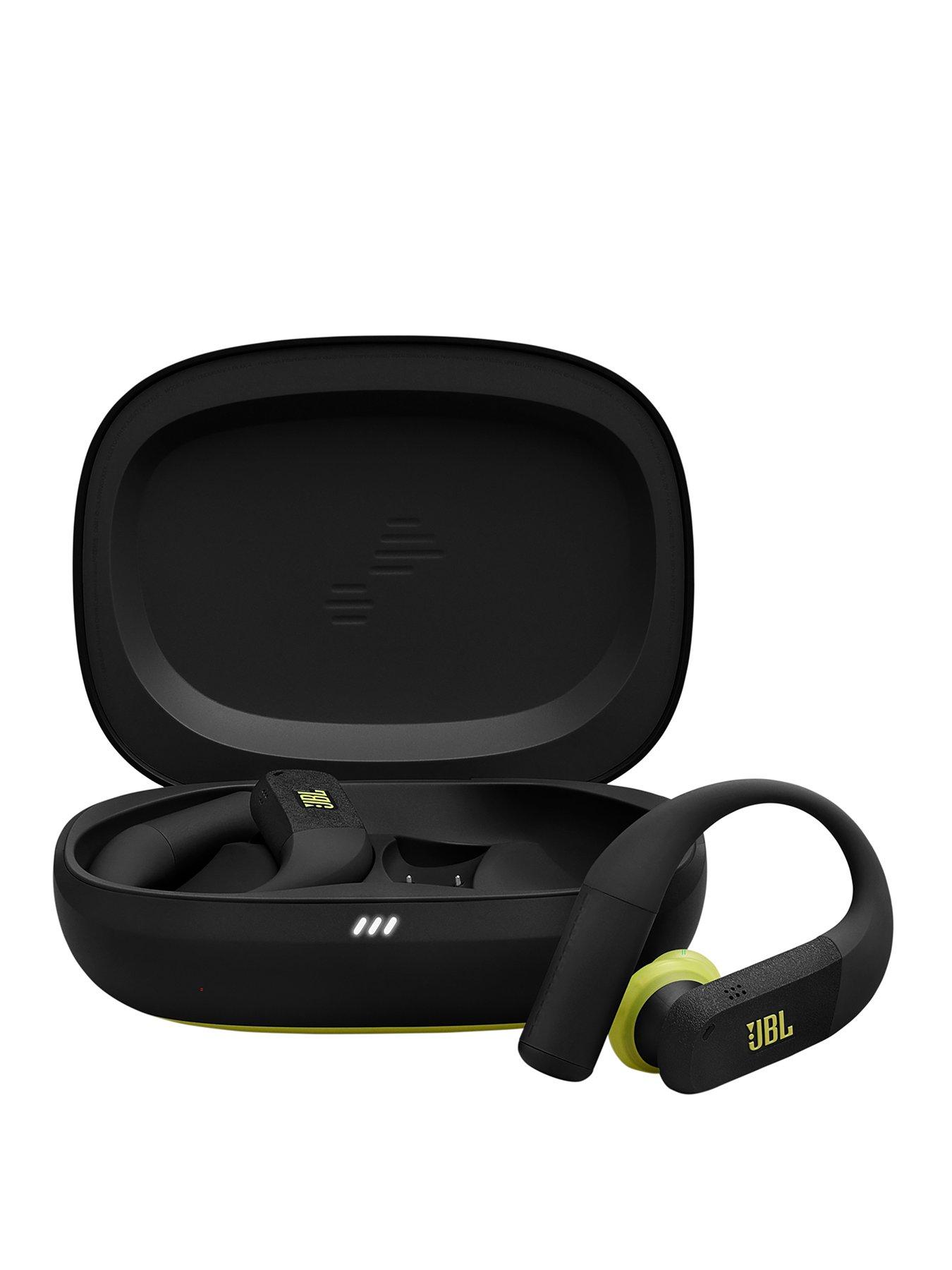 JBL JBL Endurance PEAK 4 - True Wireless Sport Earbuds: Powerhook / IP68 / Smart Ambient, Black and Lime