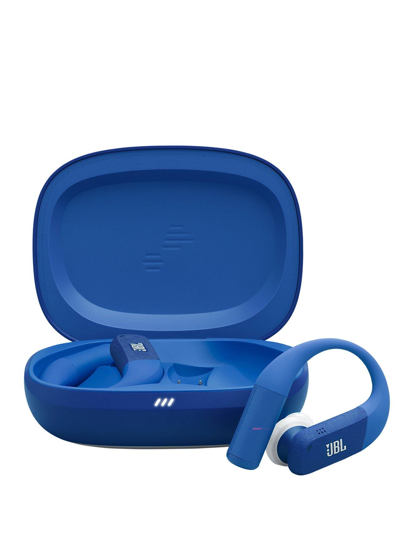 JBL JBL Endurance PEAK 4 - True Wireless Sport Earbuds: Powerhook / IP68 / Smart Ambient, Blue