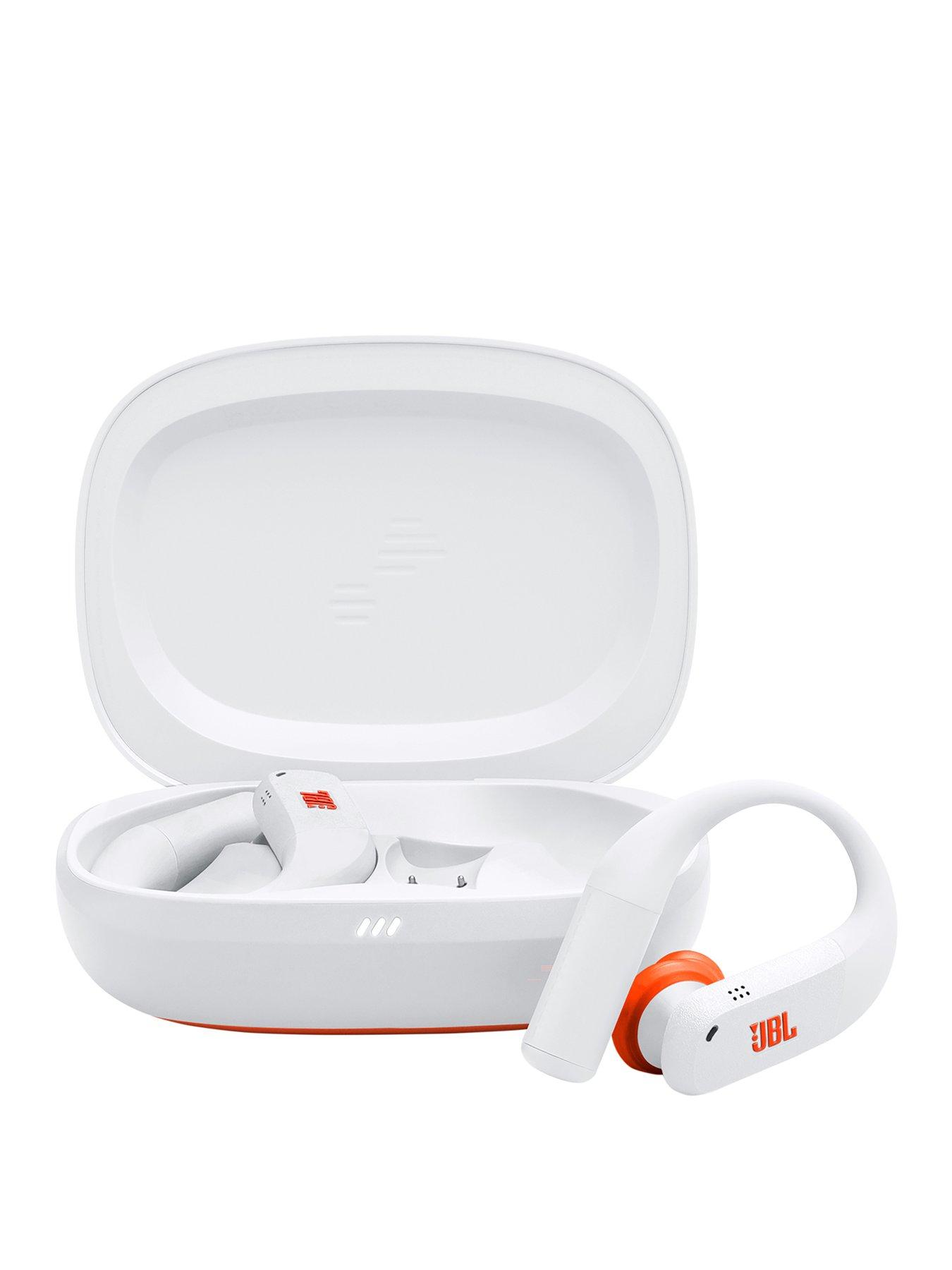 JBL JBL Endurance PEAK 4 - True Wireless Sport Earbuds: Powerhook / IP68 / Smart Ambient, White