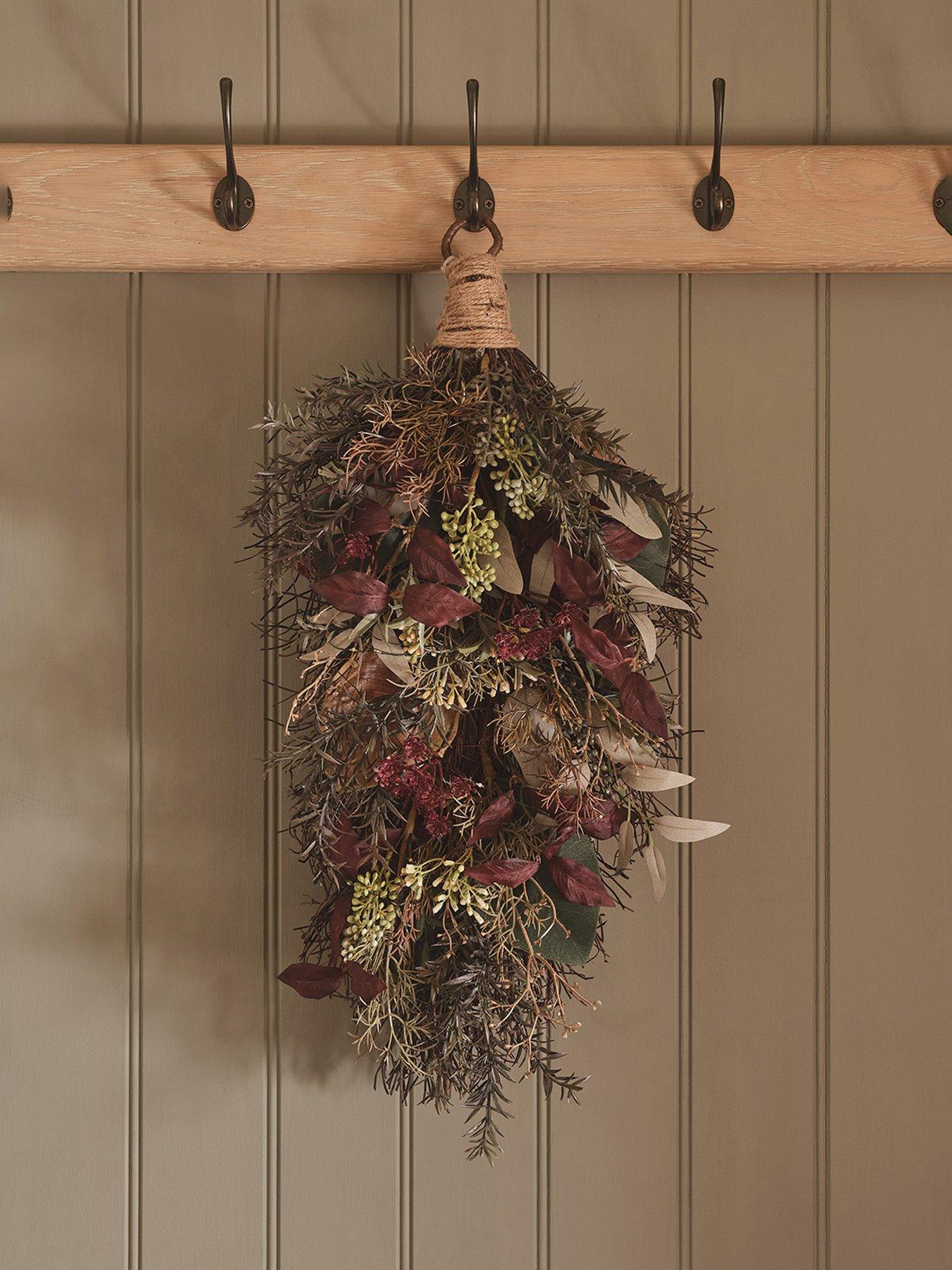 Image 2 of 6 of Lights4Fun Pre Lit Autumn Winter Bough