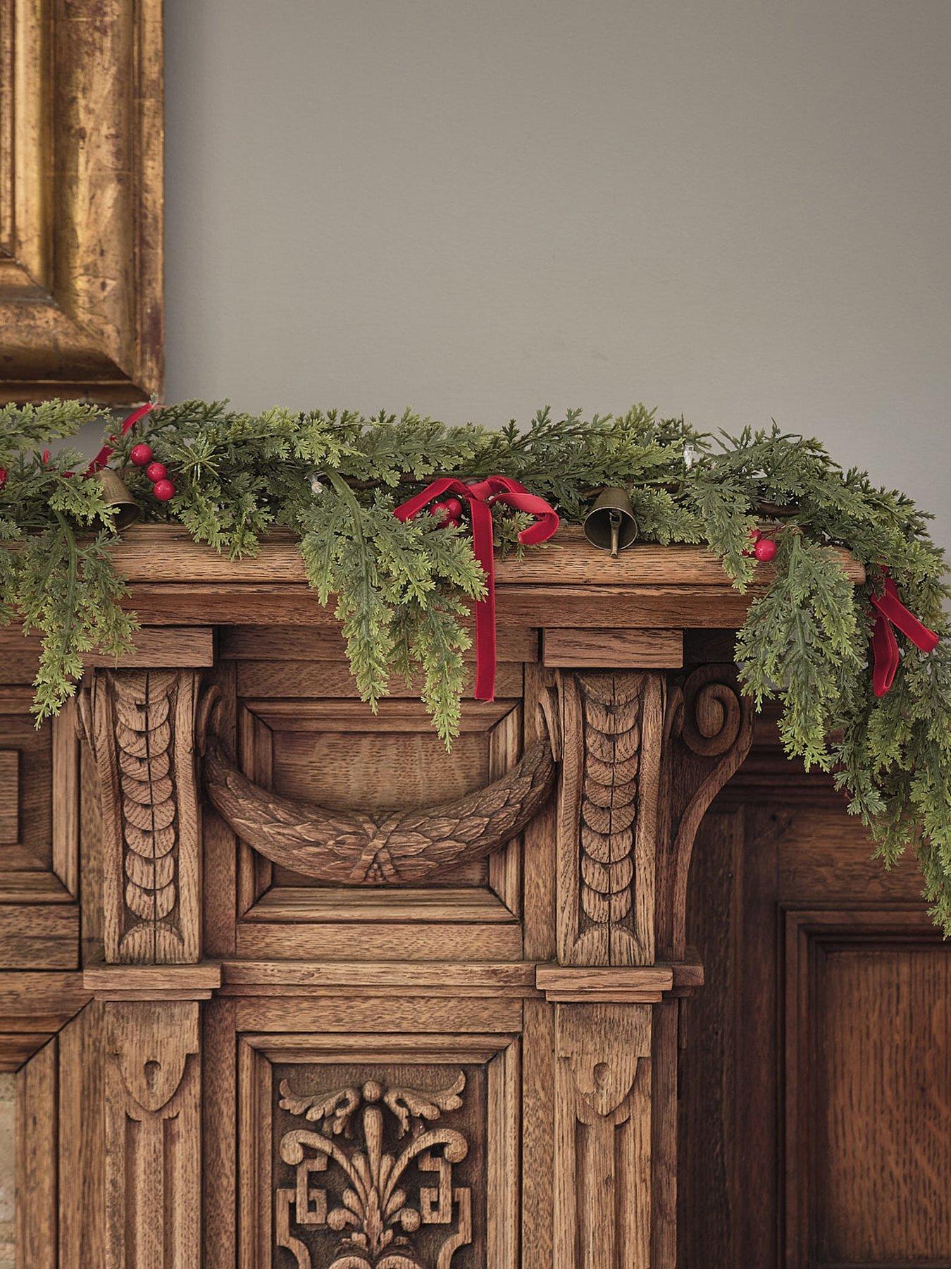 Image 2 of 2 of Lights4Fun Comfort And Joy LED Garland