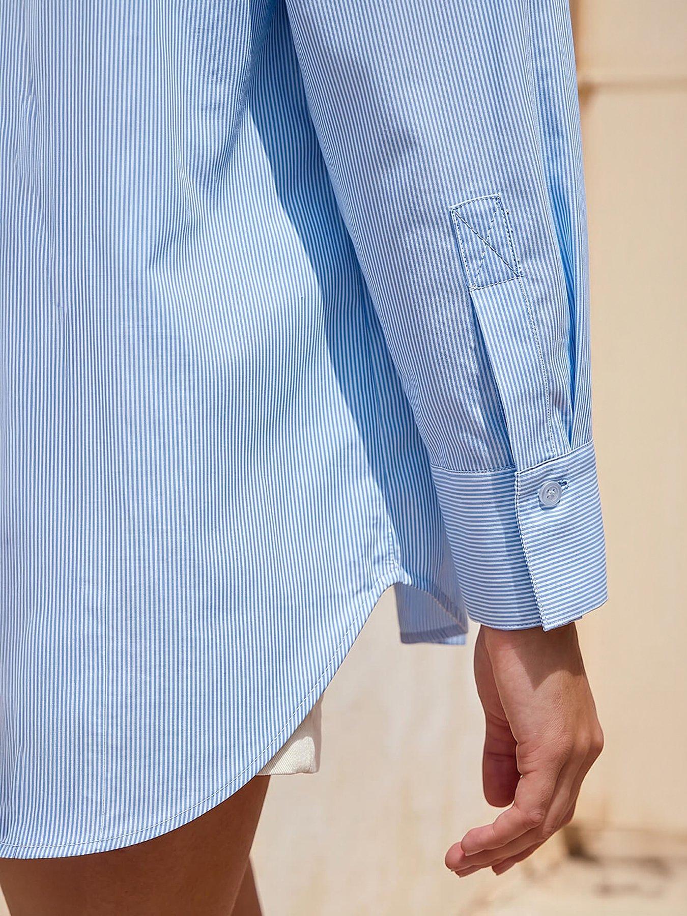 Image 2 of 4 of Roman Petite Stripe Shirt