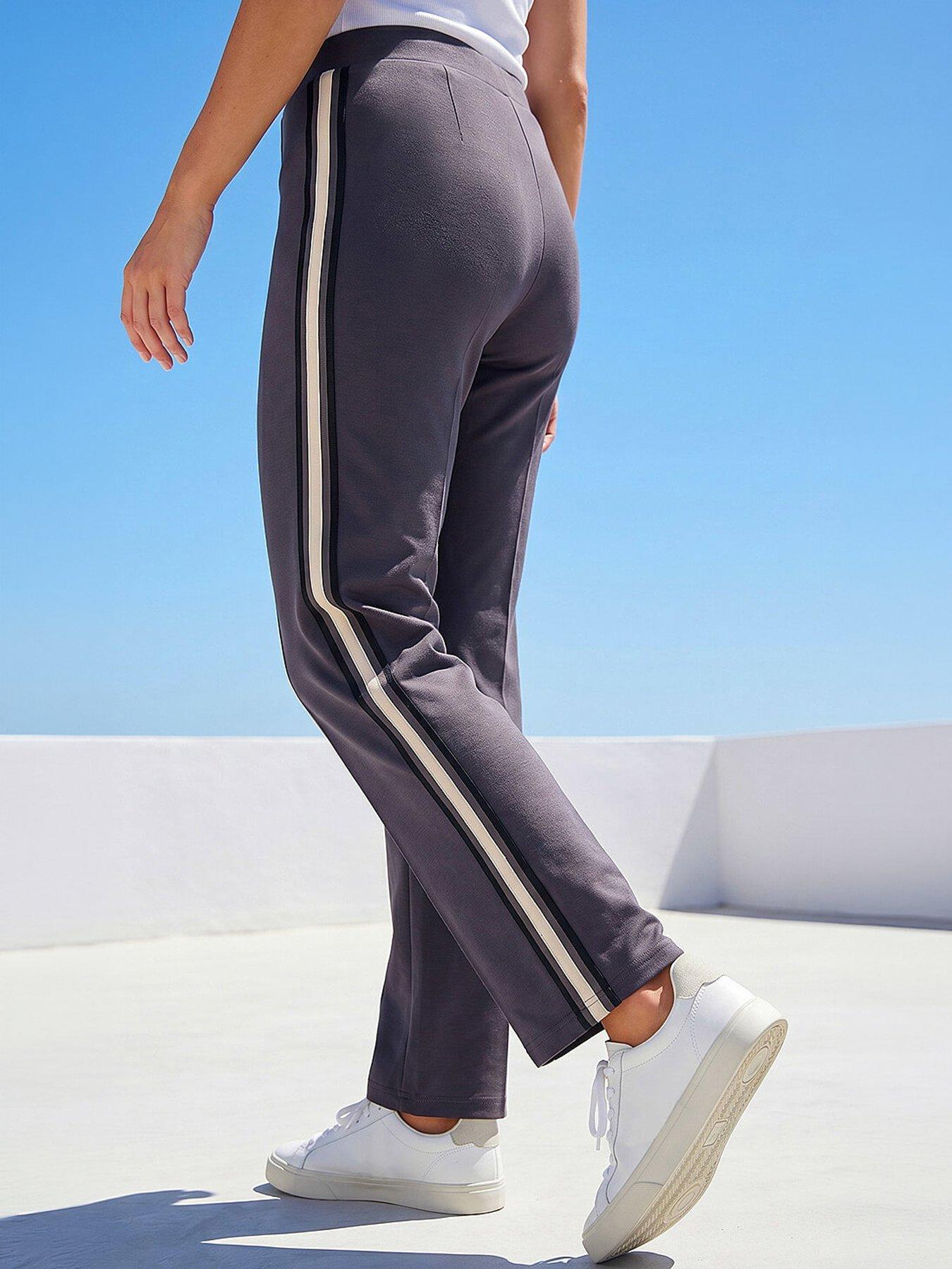 Image 4 of 4 of Roman Petite Side Stripe Trouser