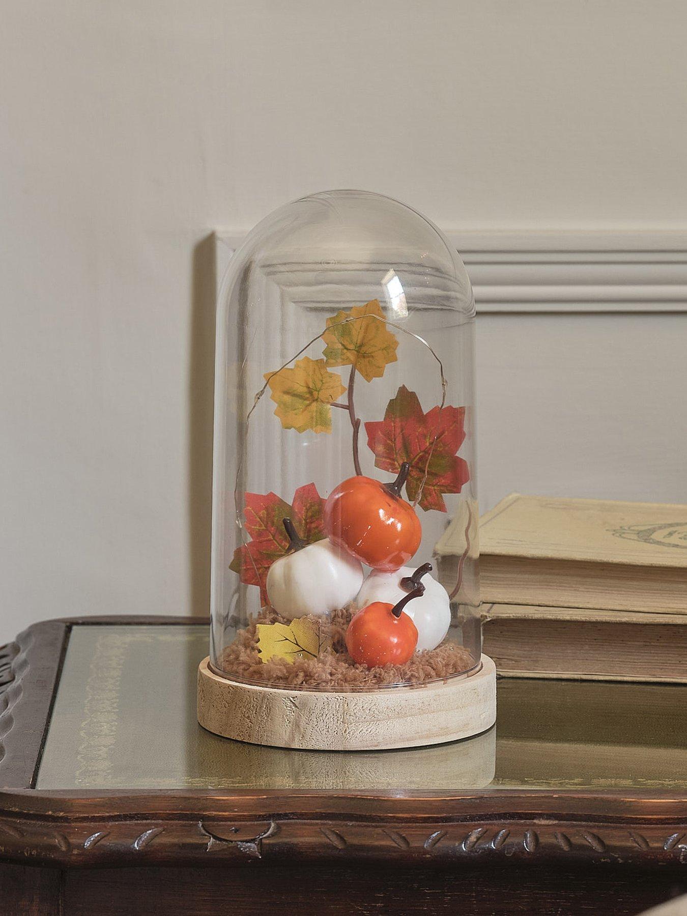 Image 2 of 6 of Lights4Fun Autumnal Glass Dome