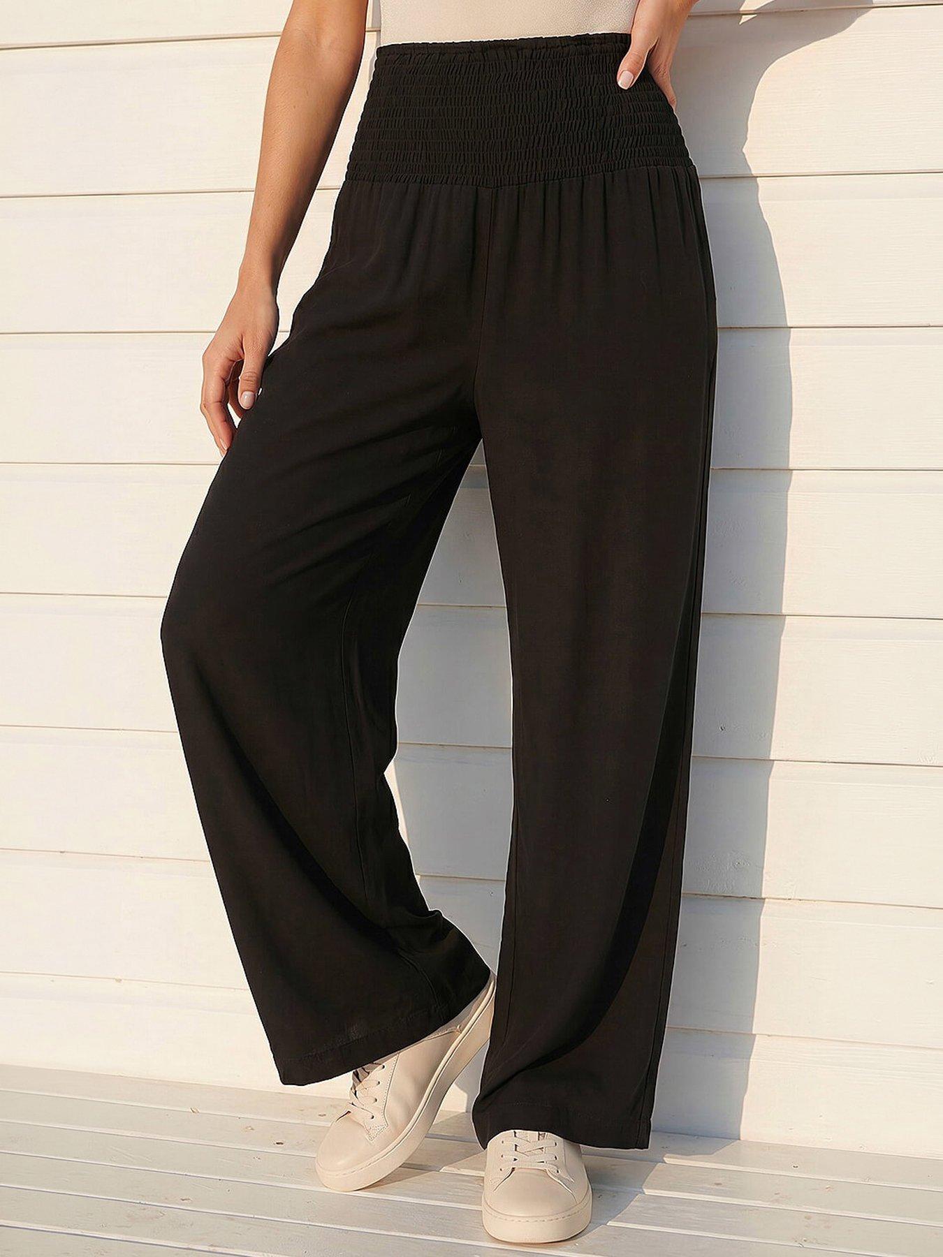 Roman Shirred Trouser