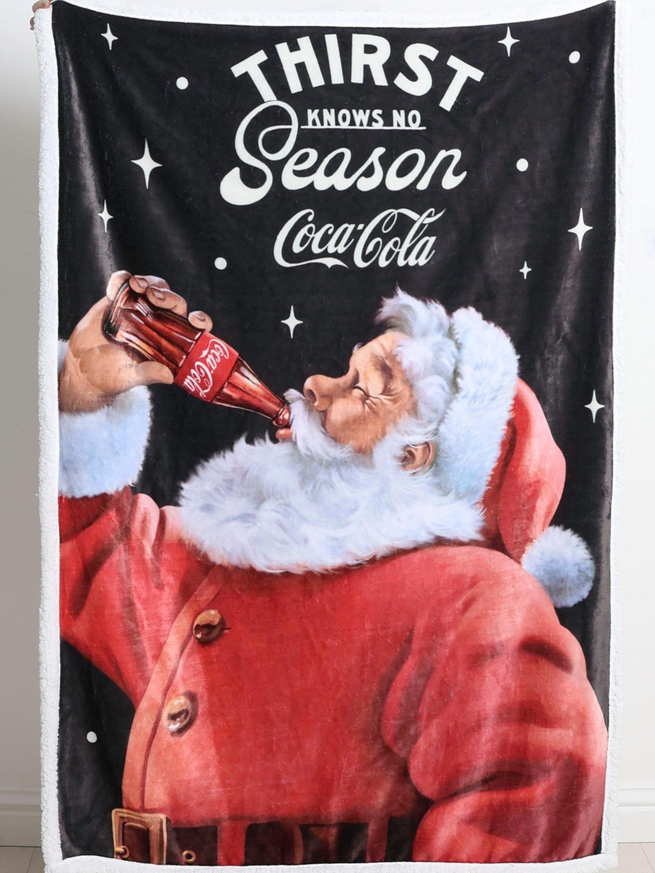 Image 1 of 5 of Kids Coca Cola Delivery Digital Sherpa Backed Fleece