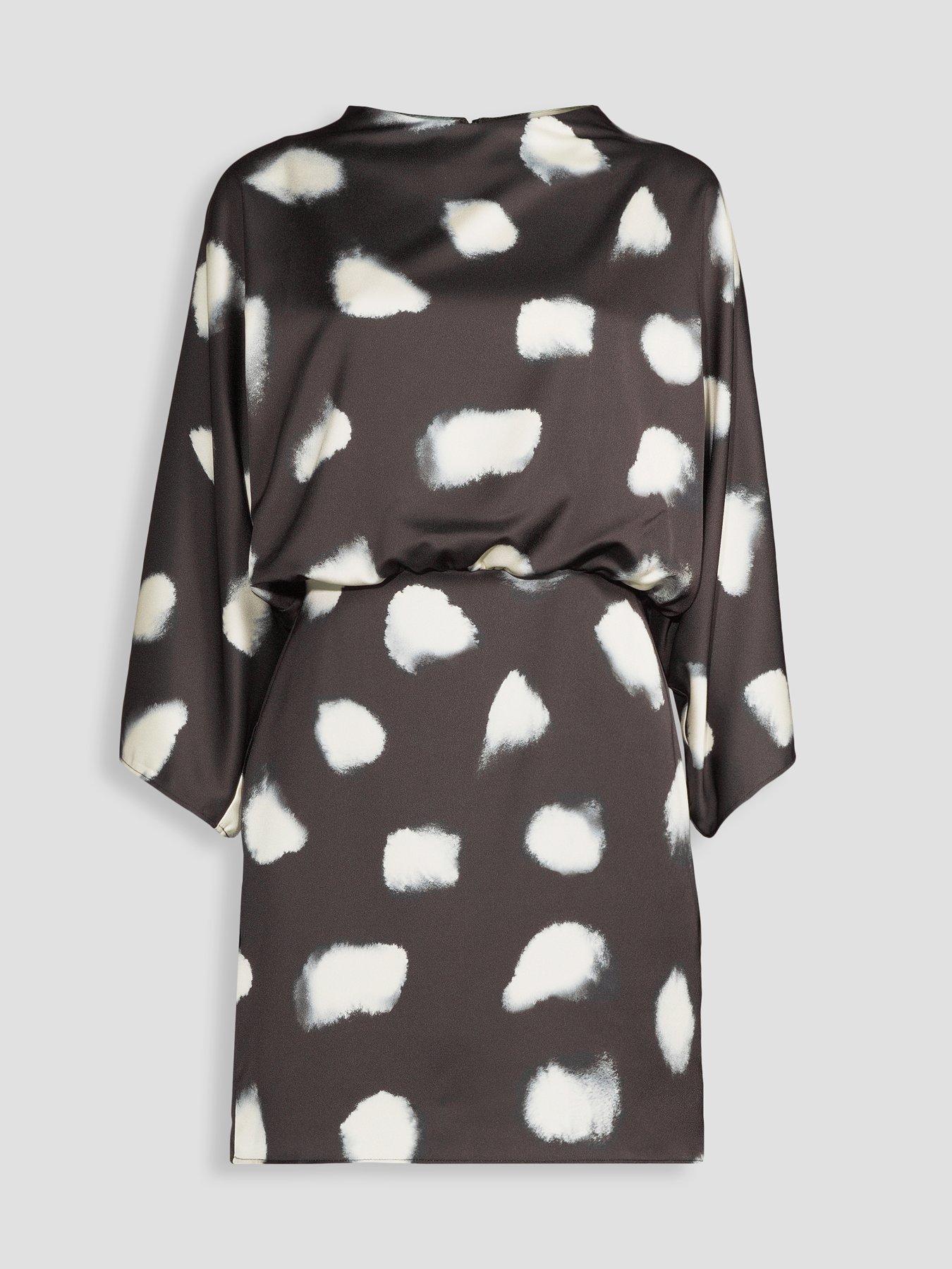 Image 7 of 7 of The Very Collection Womens Batwing Print Mini Dress - Printed