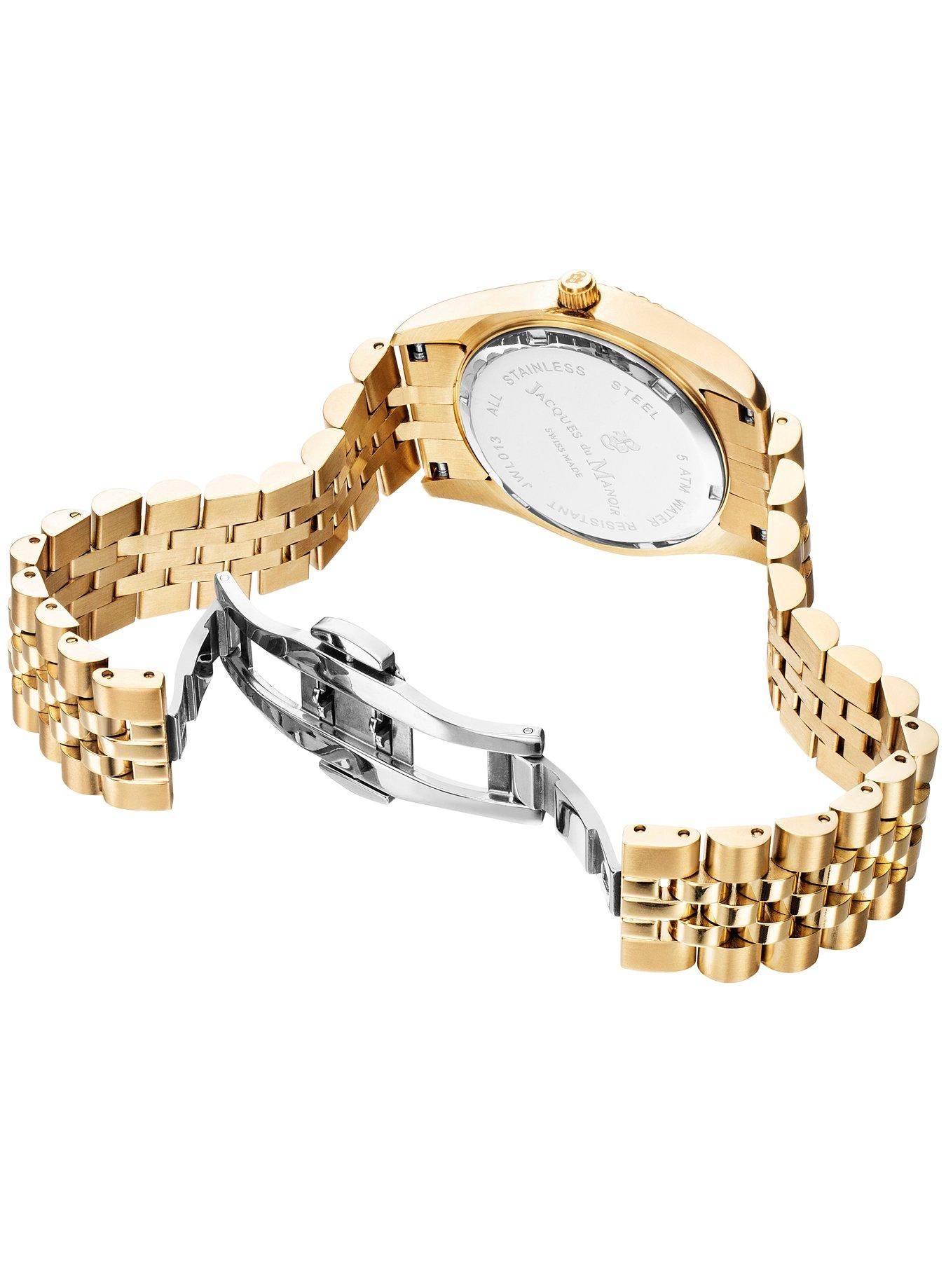 Image 2 of 4 of Jacques Du Manoir Inspiration Passion Gold Watch
