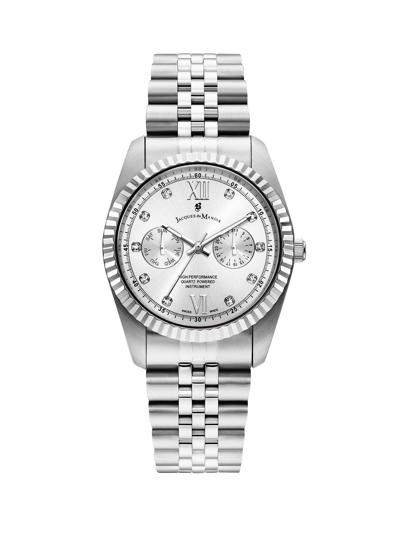 Jacques Du Manoir Inspiration Multifunction Steel Silver