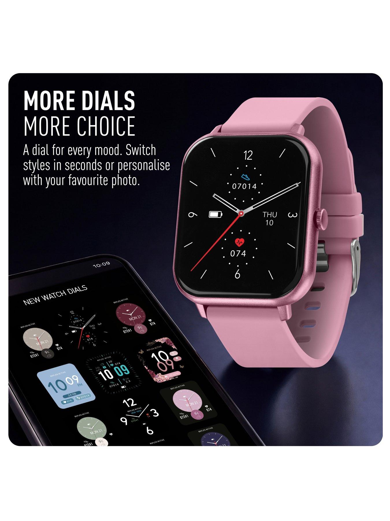 Image 6 of 7 of Reflex Active Reflex Active Nexus Lite Pink Silicone Strap Smart Watch