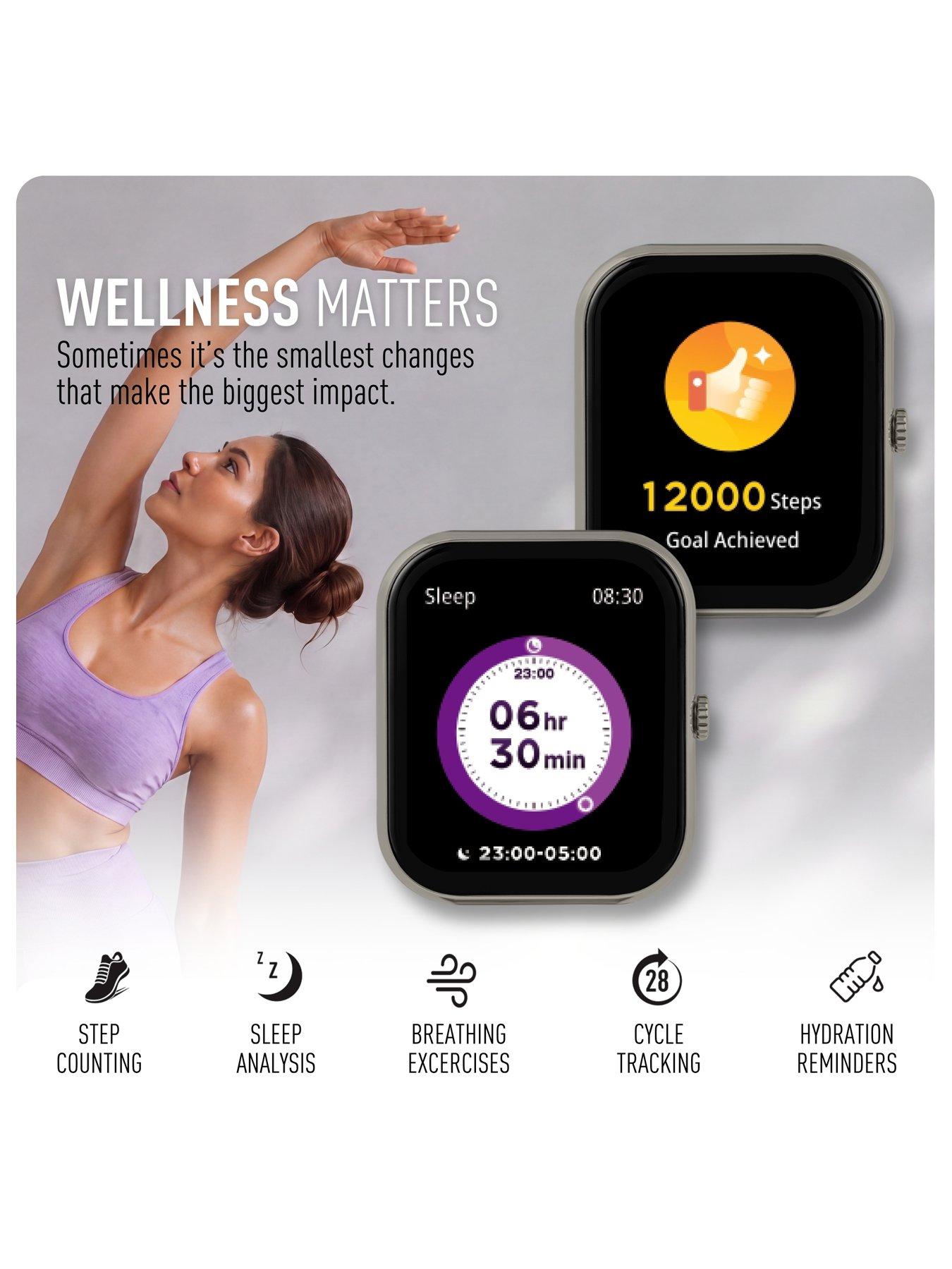 Image 3 of 7 of Reflex Active Reflex Active Nexus Lite Mink Silicone Strap Smart Watch