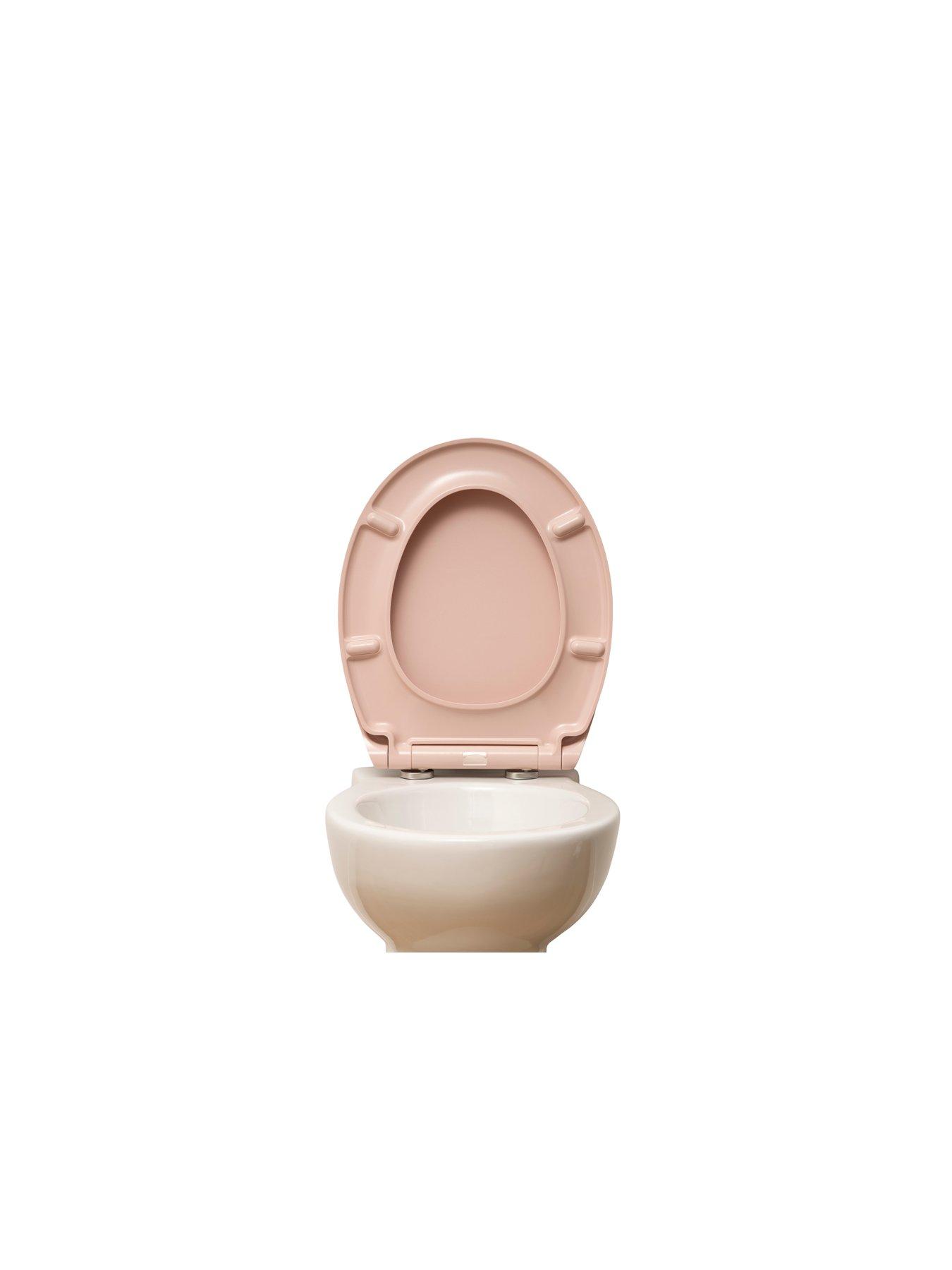 Image 4 of 6 of AQUALONA Thermoplast Toilet Seat - Pink