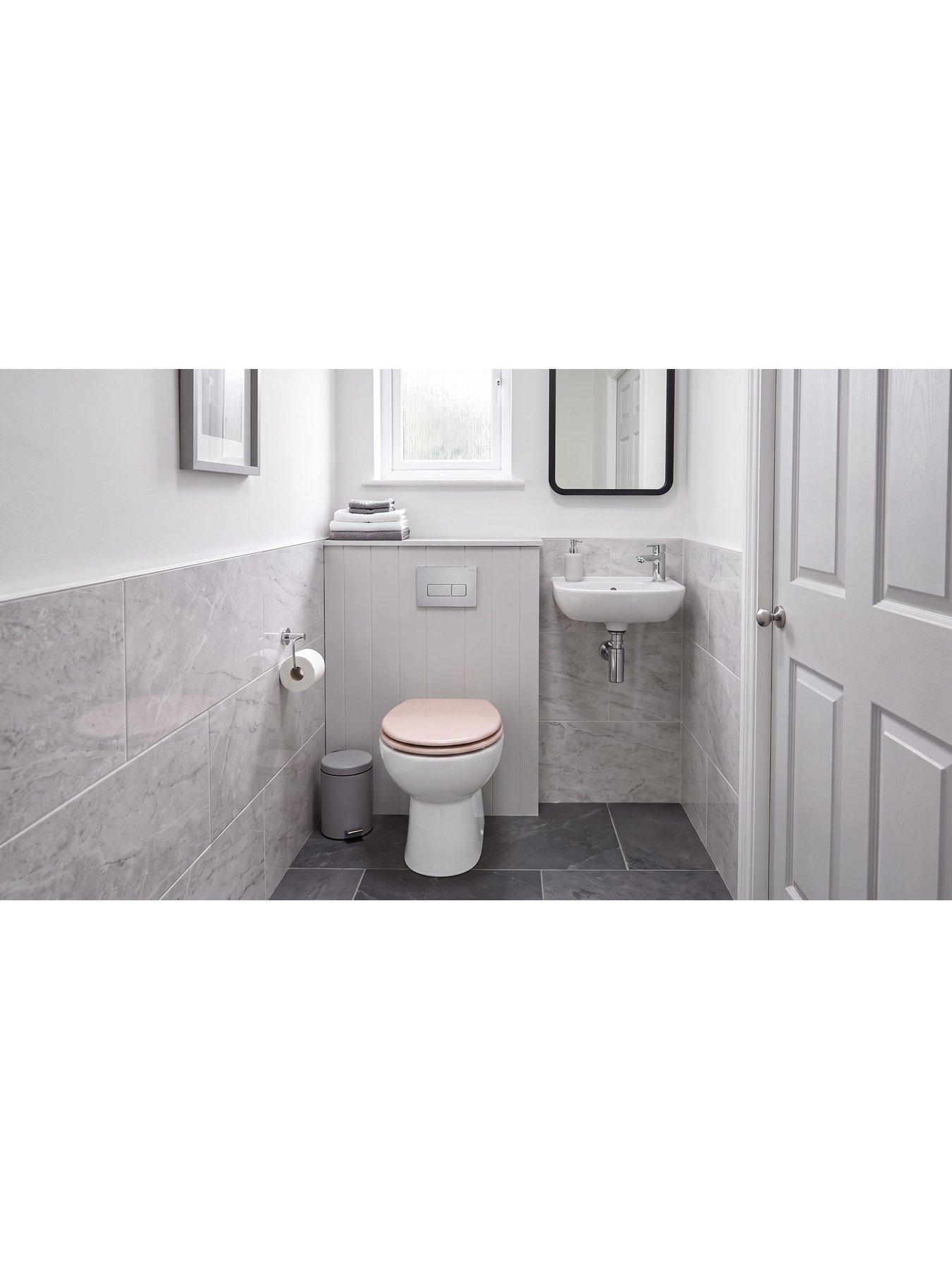 Image 5 of 6 of AQUALONA Thermoplast Toilet Seat - Pink