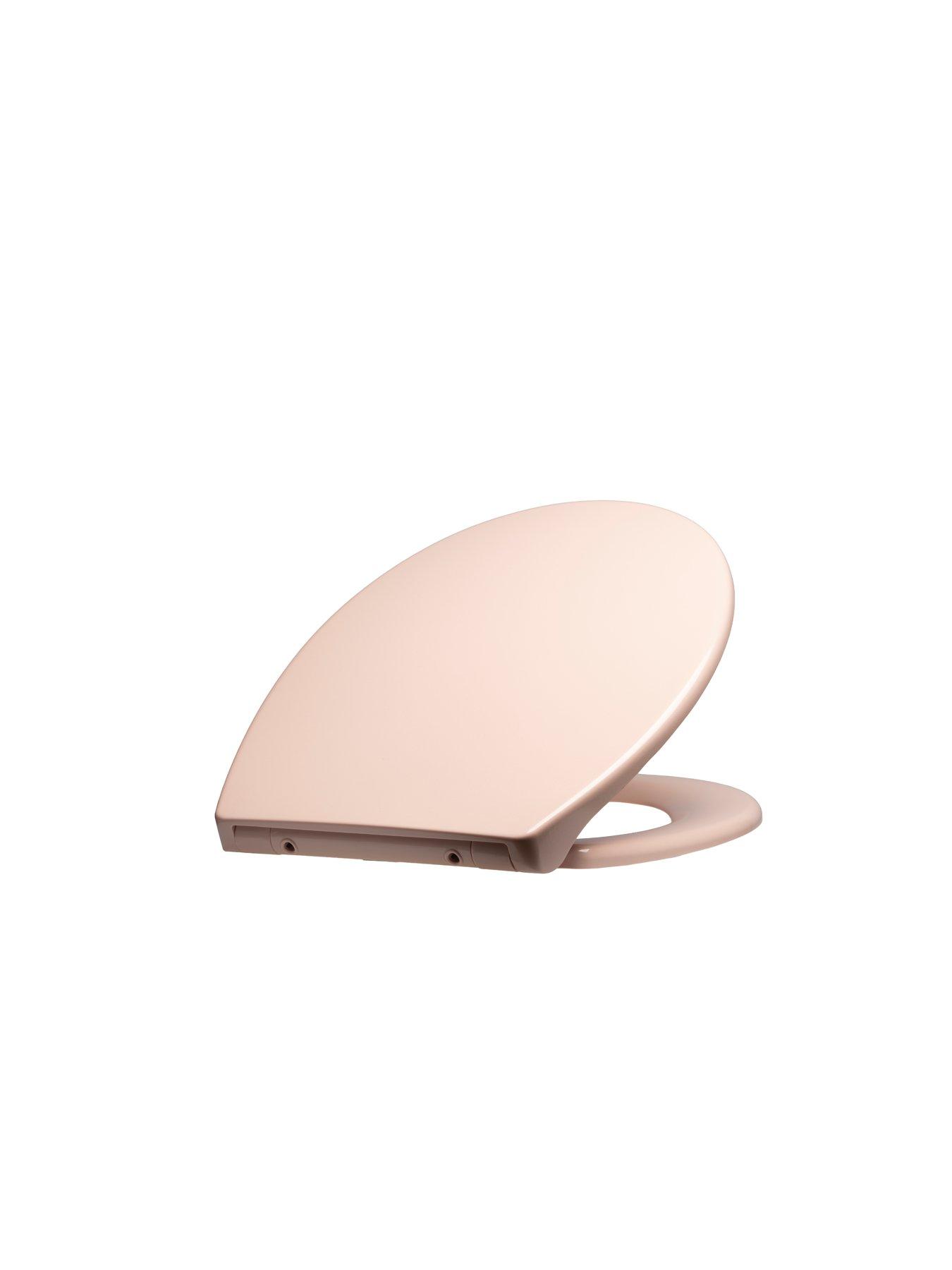 Image 6 of 6 of AQUALONA Thermoplast Toilet Seat - Pink