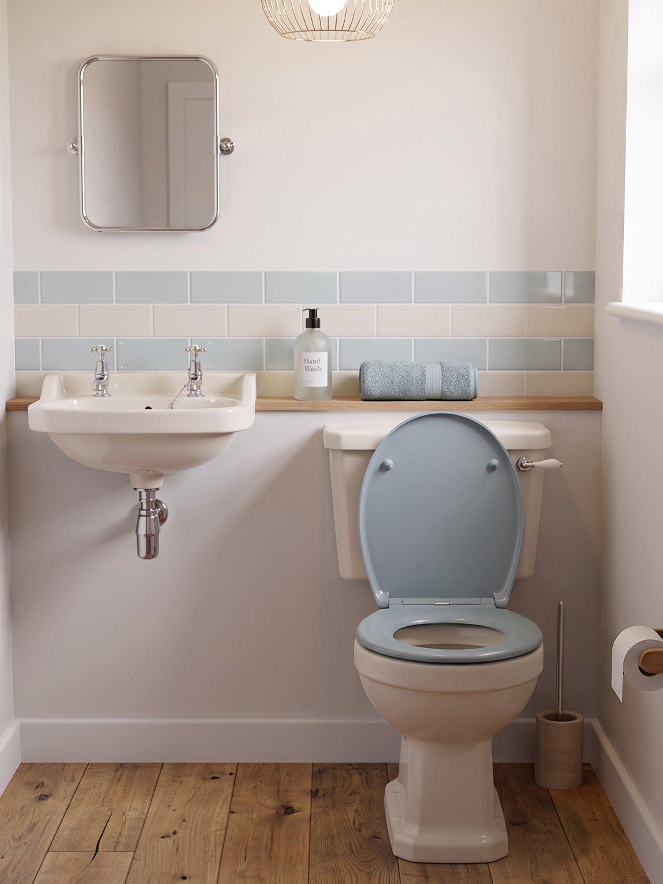 AQUALONA Aqualona Thermoplast Toilet Seat - Blue