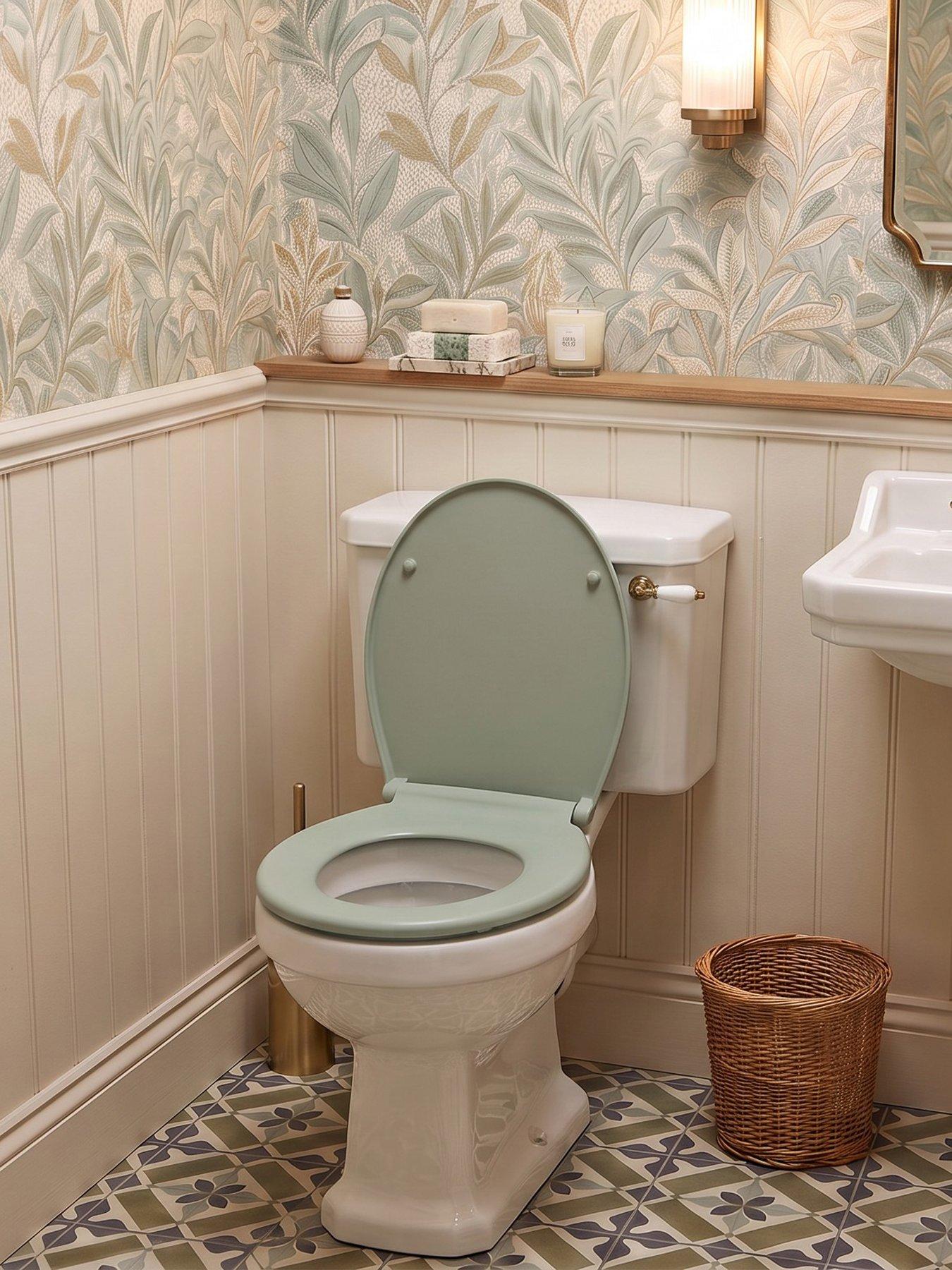 AQUALONA Aqualona Thermoplast Toilet Seat - Wild Sage