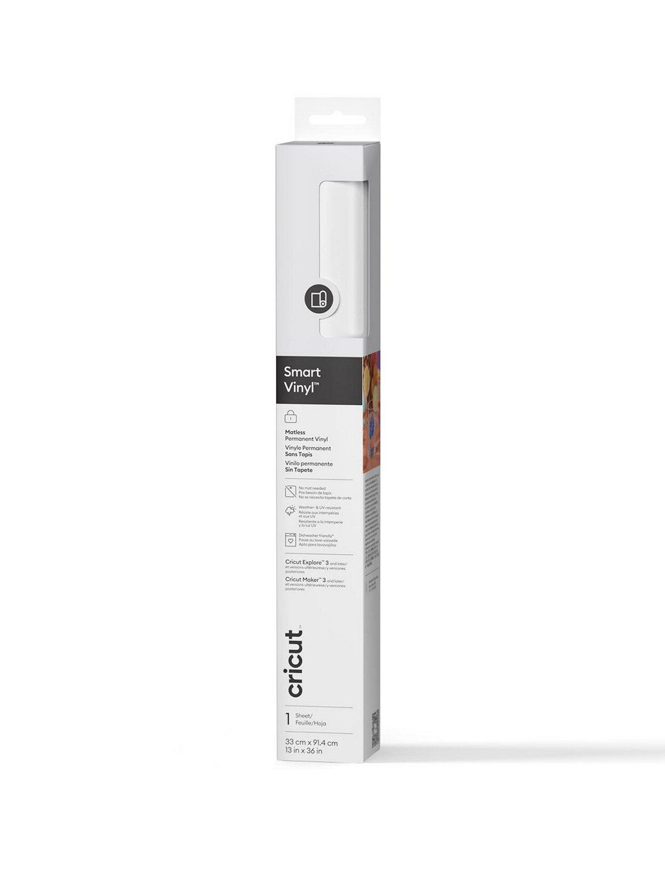 Cricut Smart Vinyl Permanent (33x91cm) White 3-pack Bundle