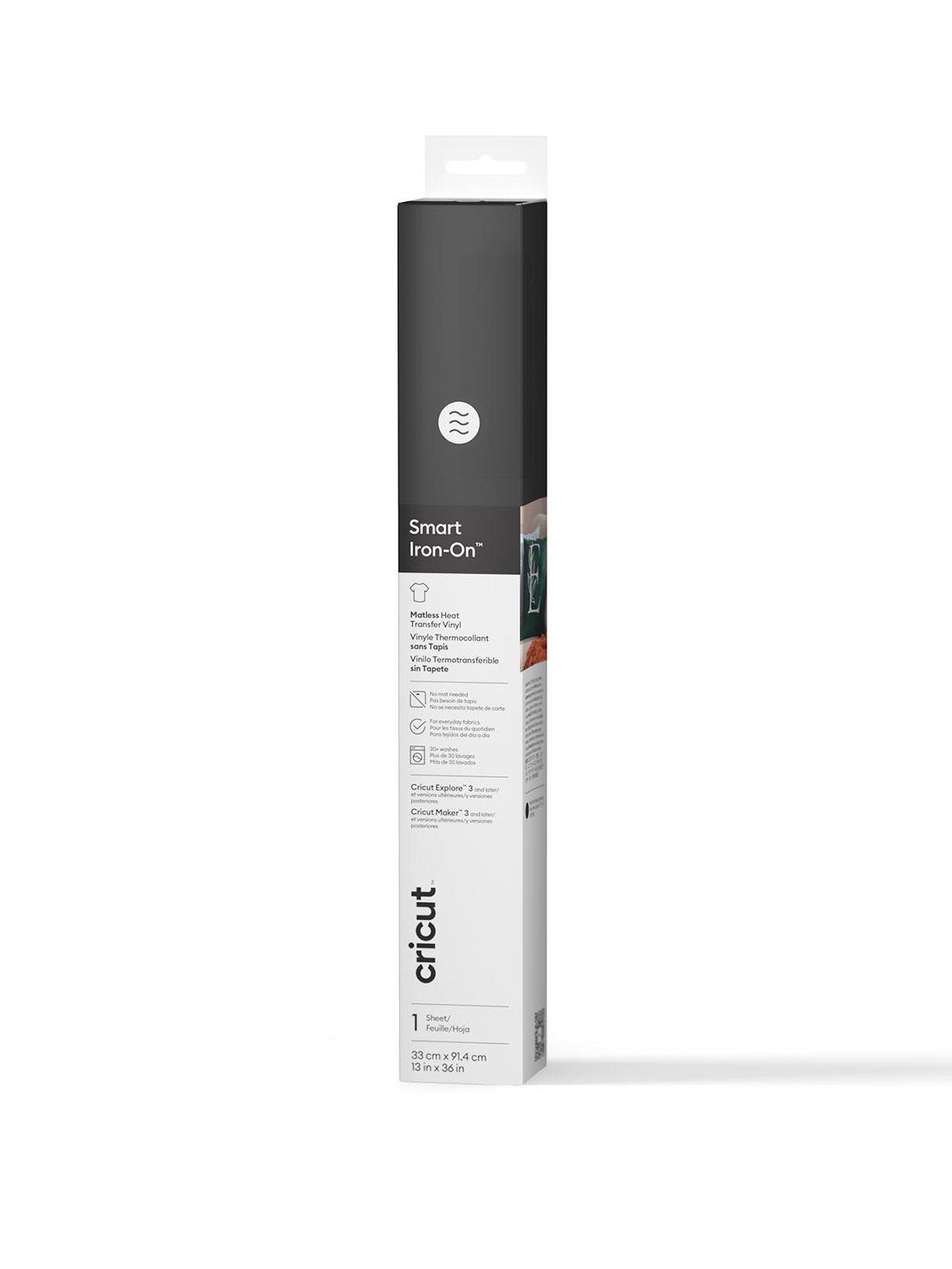 Cricut Smart Iron-On (33x91cm) Black 3-pack Bundle