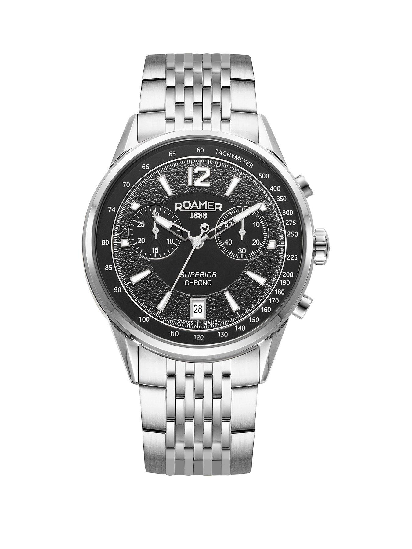 Roamer of Switzerland Superior Chrono Steel Black