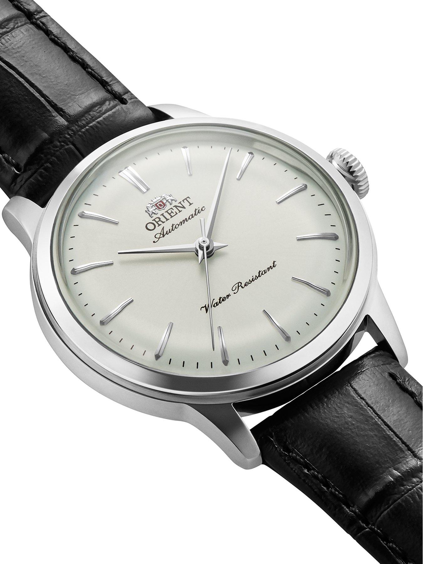 Image 2 of 4 of Orient Bambino 36mm Black Leather Strap Watch