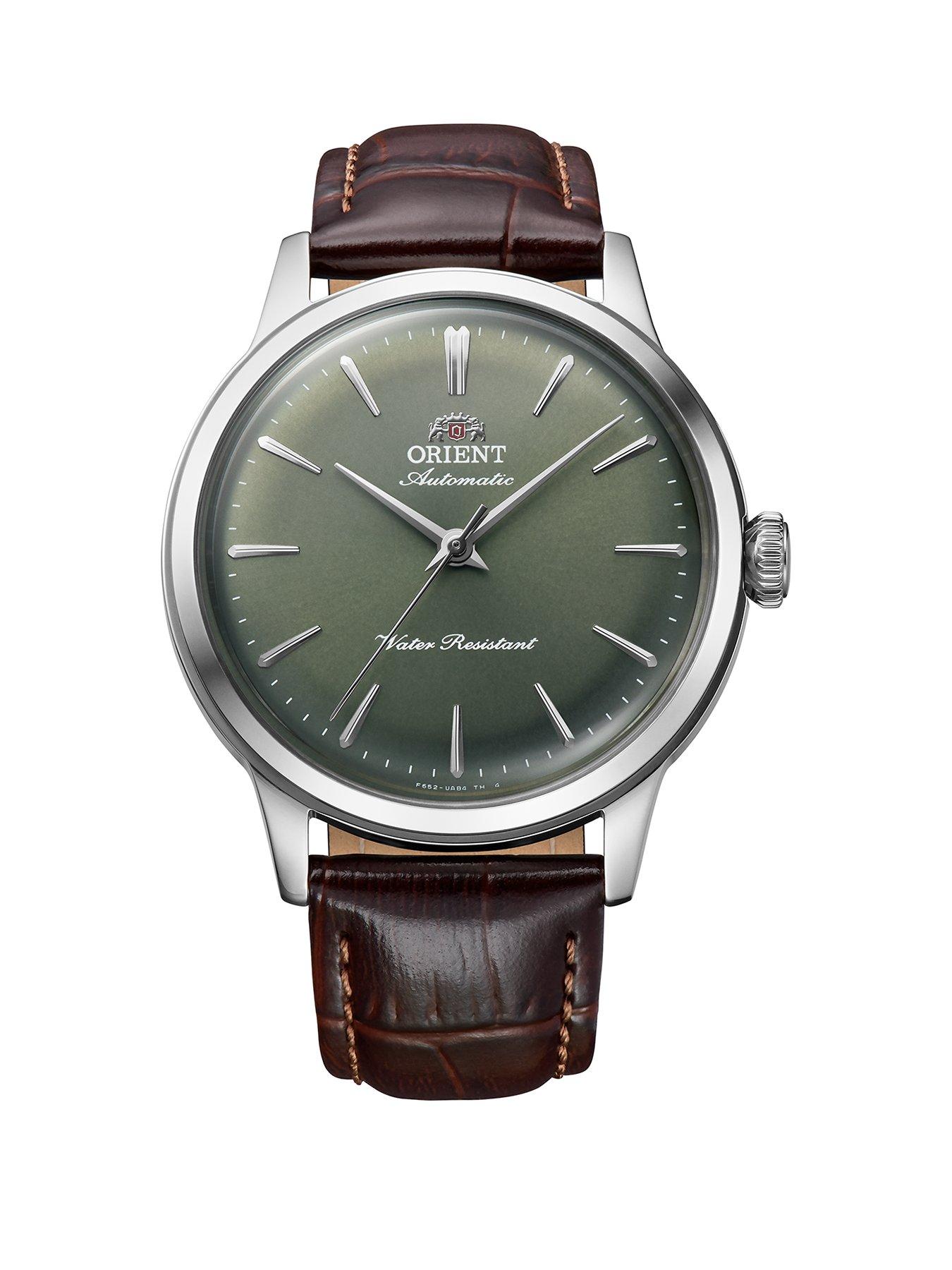 Orient Bambino 36mm Non Date Green
