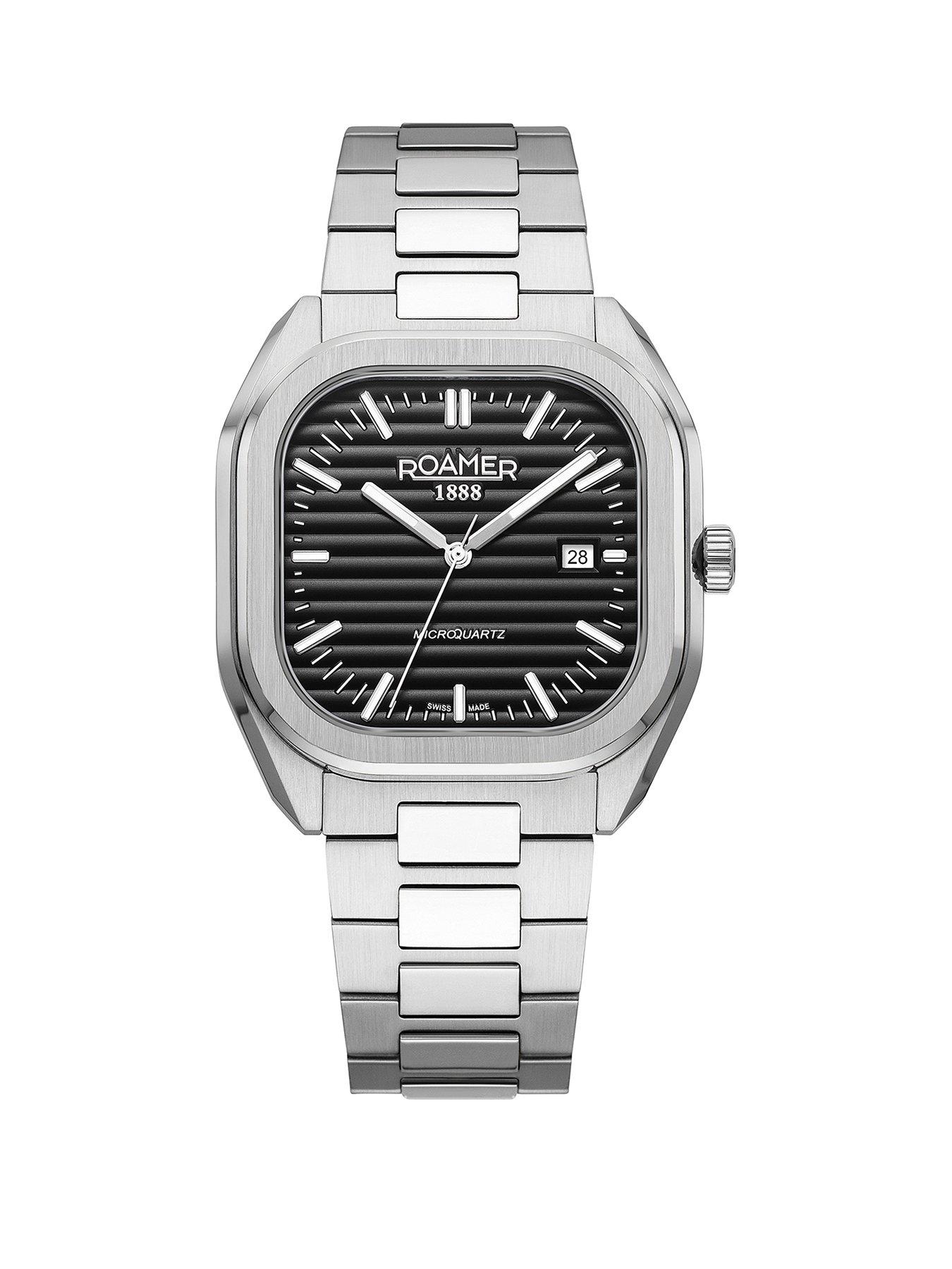 Roamer of Switzerland Micro Quartz Steel Black