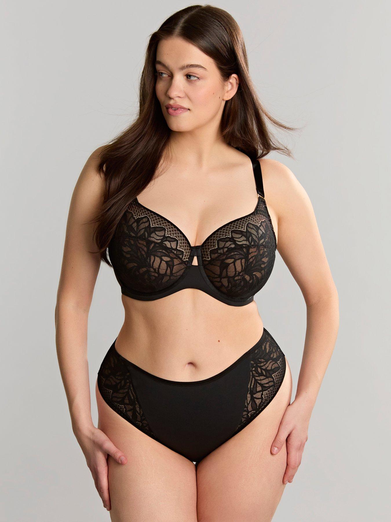 Sculptresse Sculptresse Sophia Black Brazilian Brief - Black
